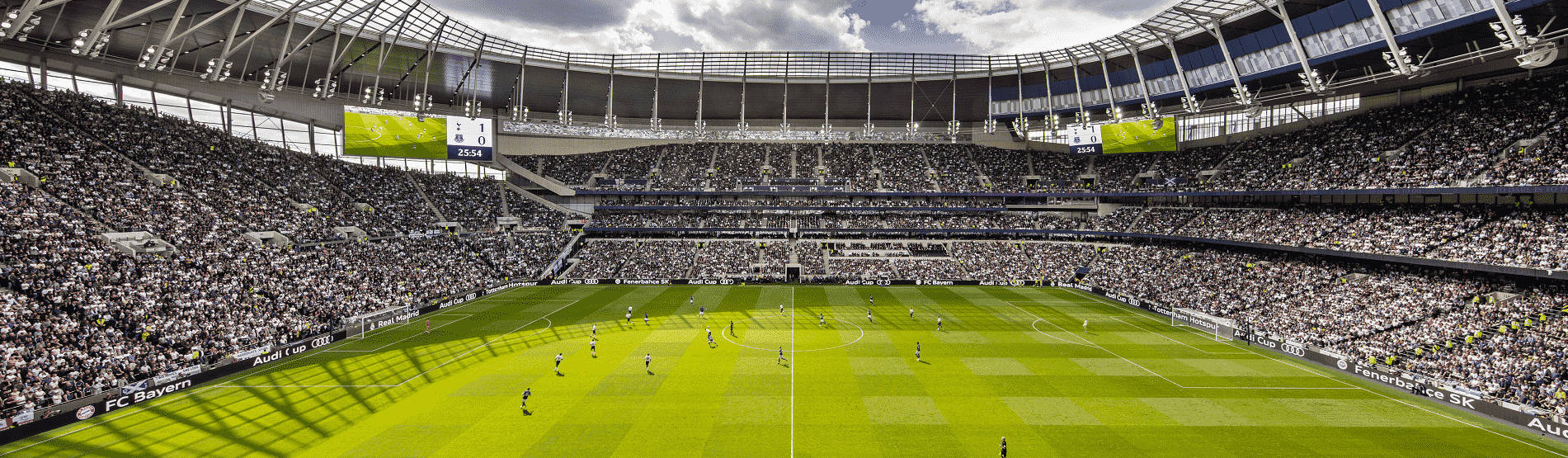 Tottenham Hotspurs Fc Stadium Wide Desktop