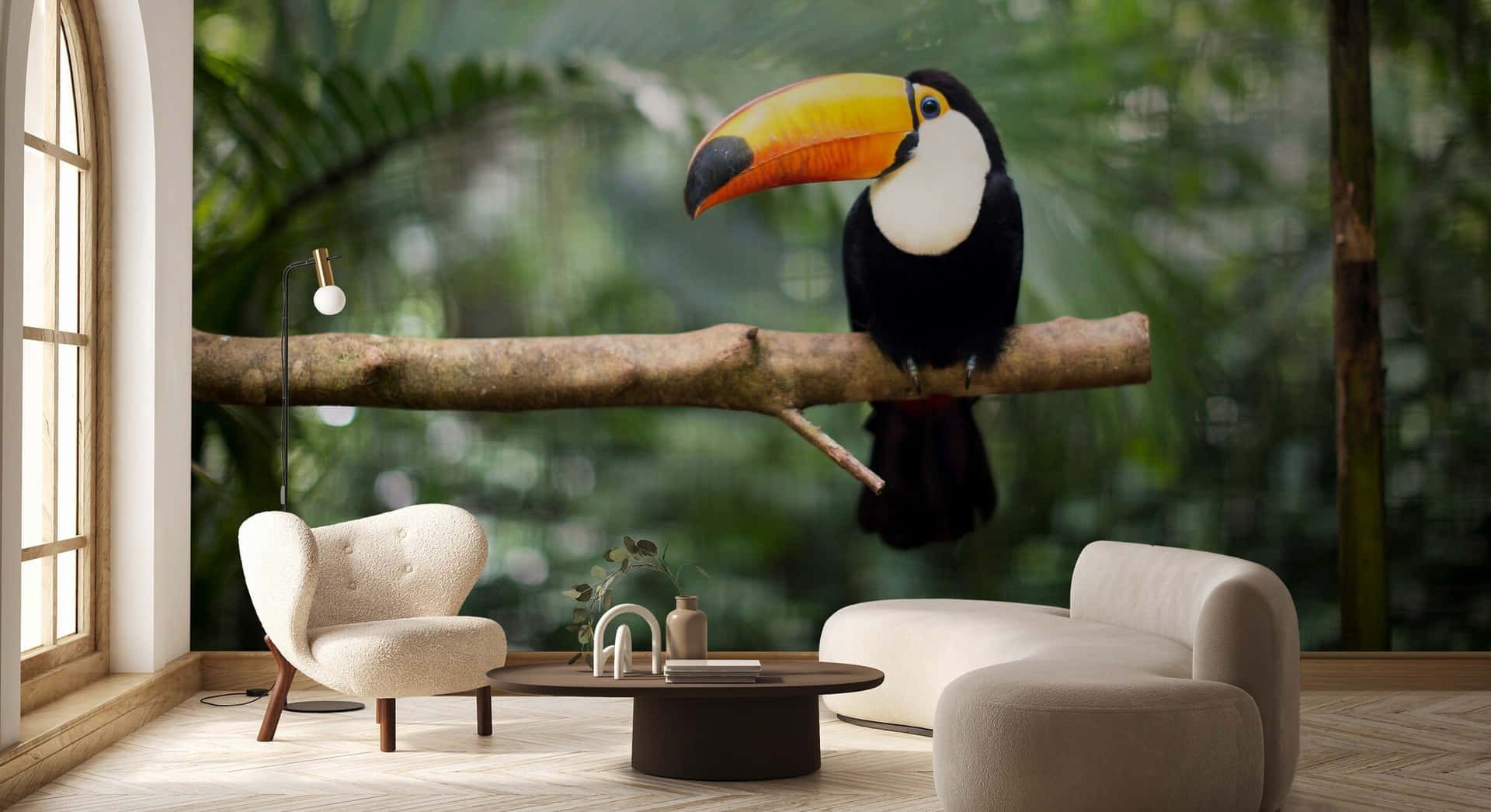 Toucan Indoor Jungle Scene.jpg Background