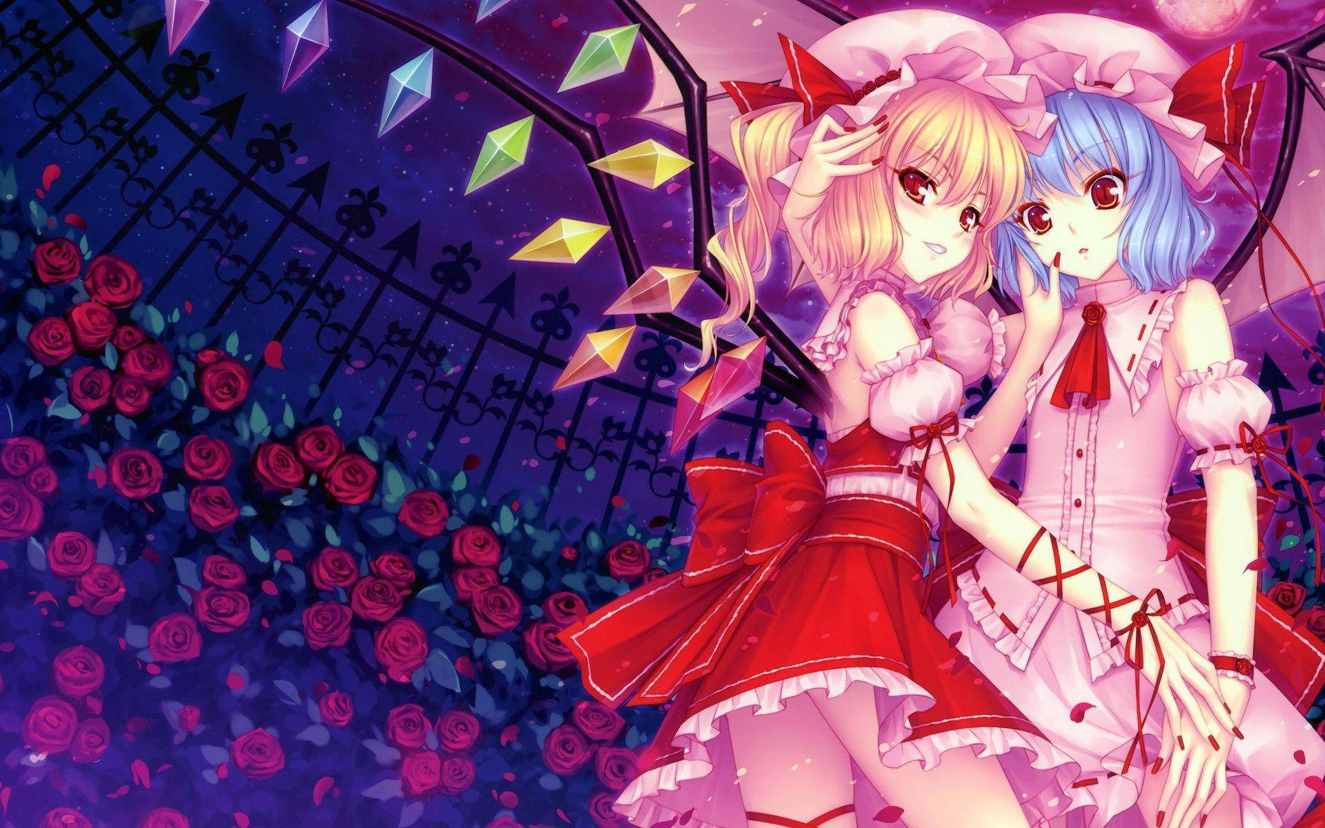 Touhou Remilia Scarlet And Flandre Scarlet