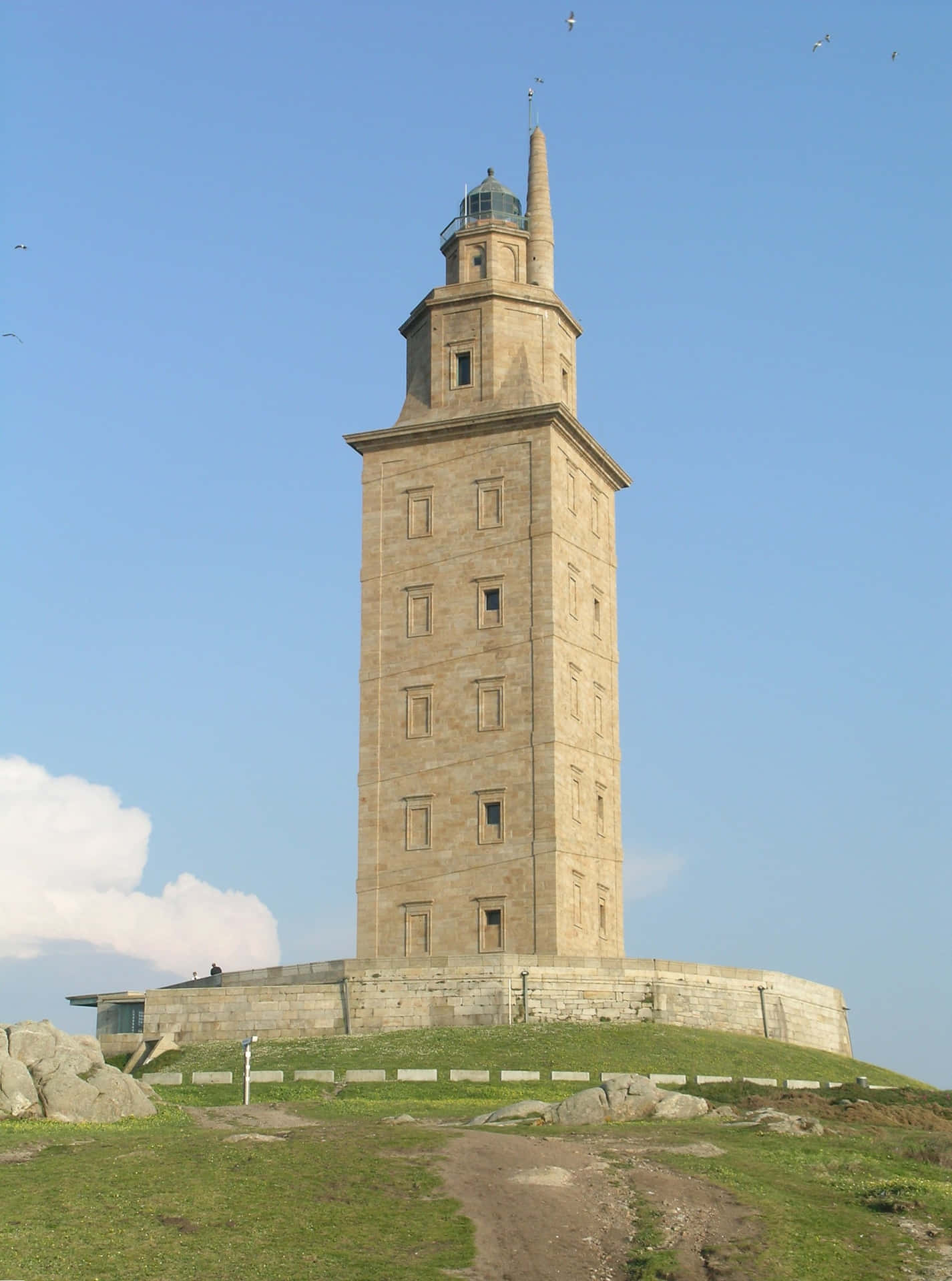 Tower Structure Corunna Background