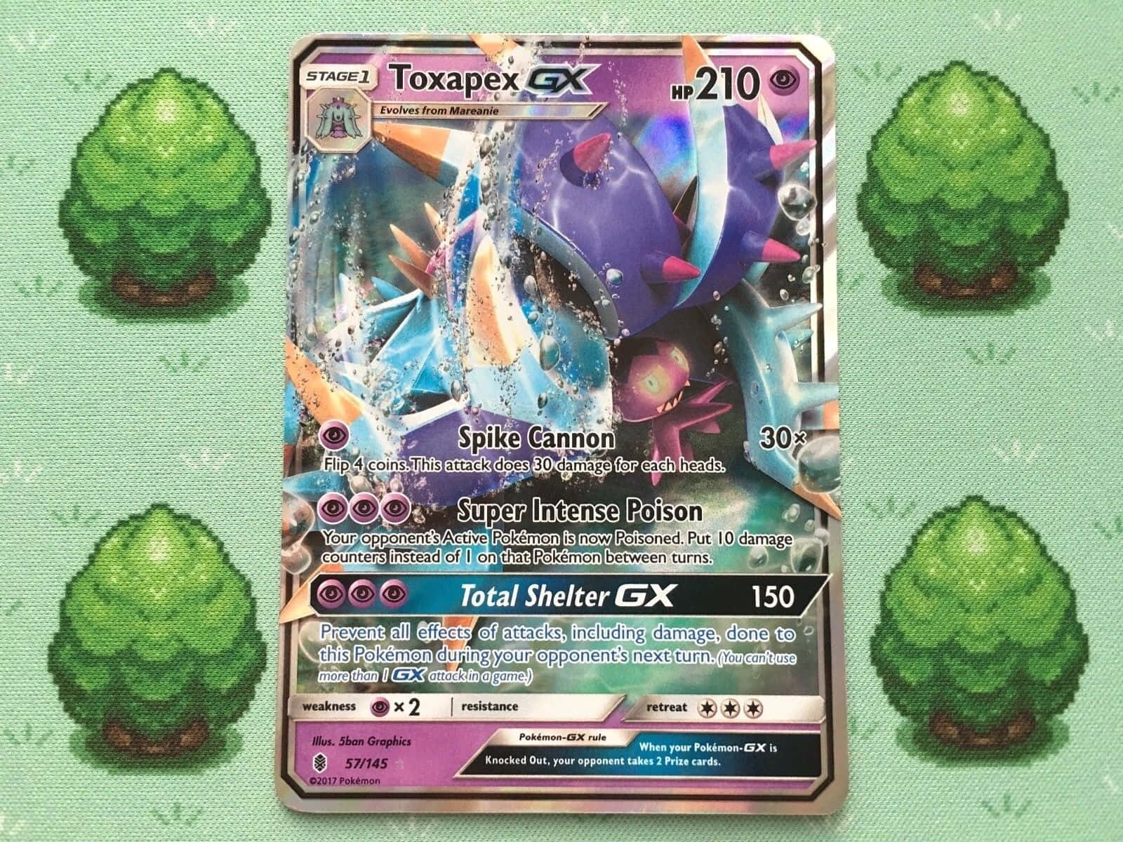 Toxapex Gx Collectible Card