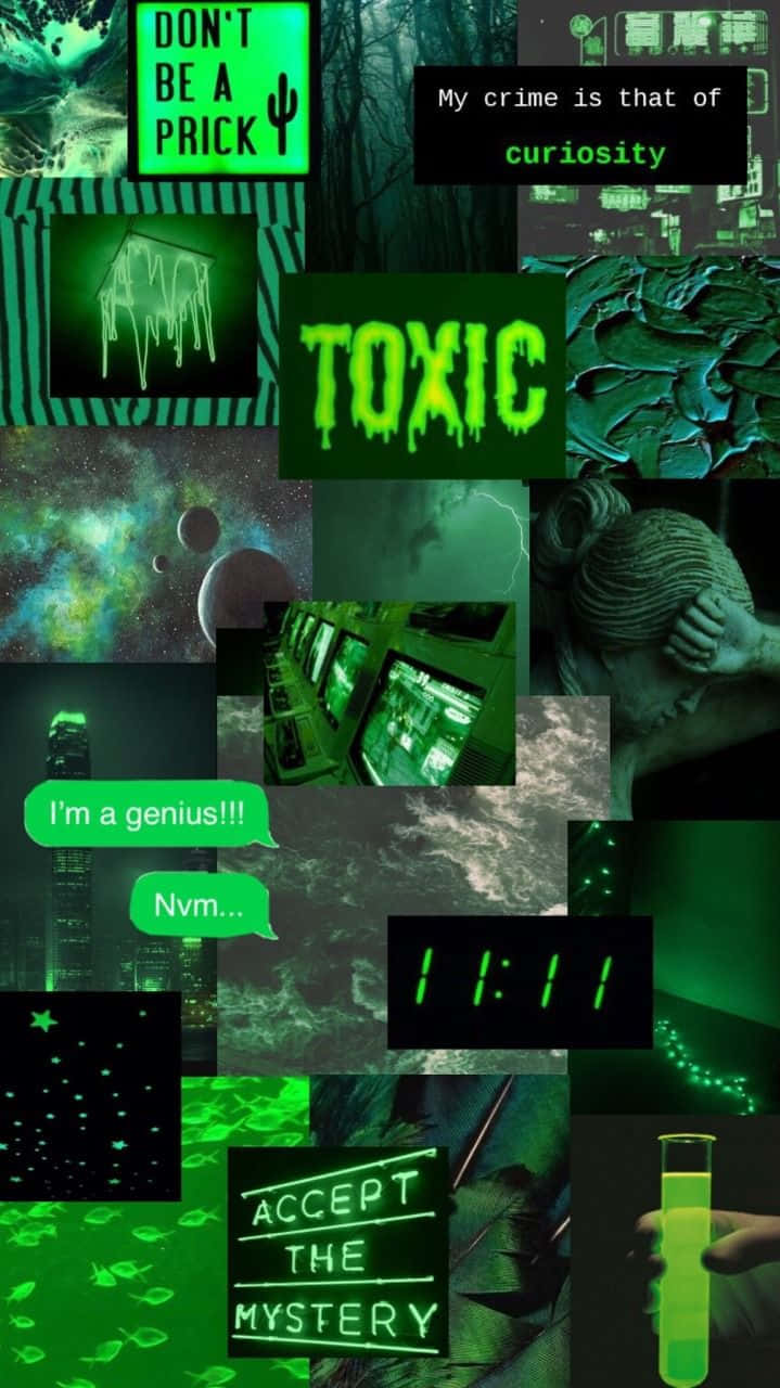 Toxic By Sassy Sassy Background