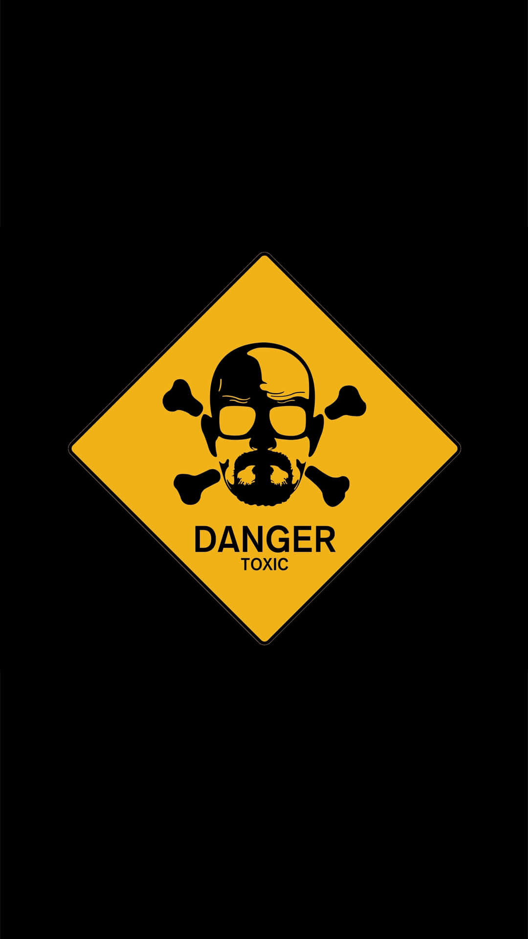 Toxic Danger Sign Graphic
