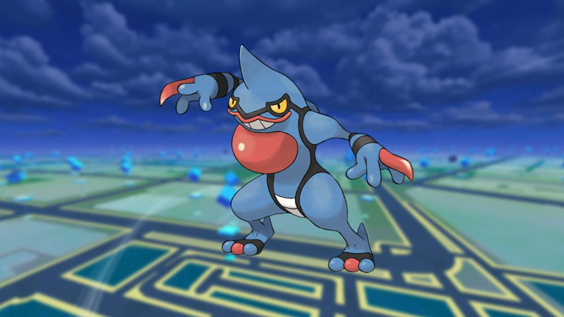 Toxicroak On Pokemon Go Background Background
