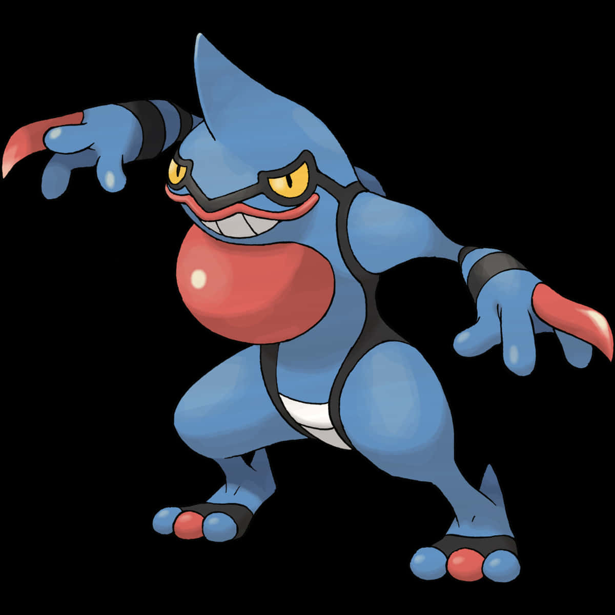 Toxicroak - The Powerful Poison Fighting Pokémon Background