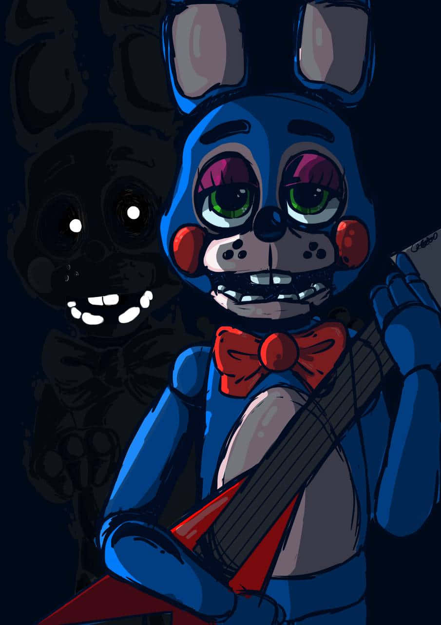 Toy Bonnie Fanart Guitar