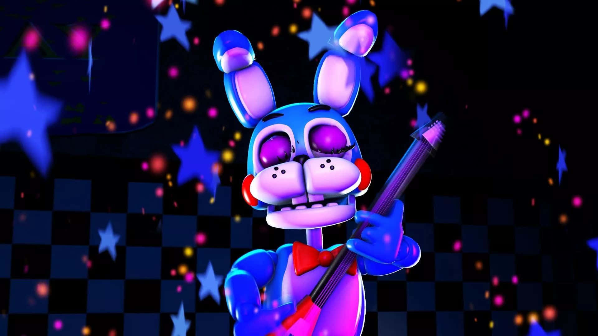Toy Bonnie Playing His Guitar