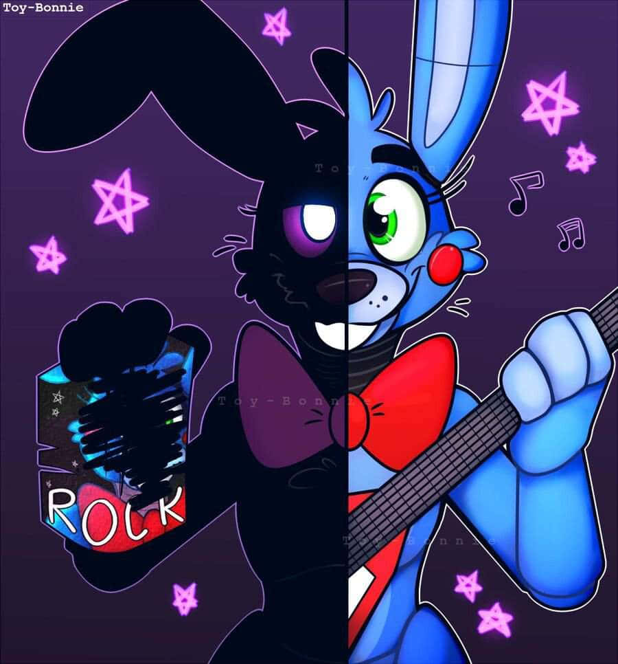 Toy Bonnie The Rabbit Front-facing