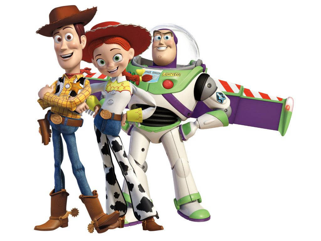 Toy Story 2 Main Cast Background