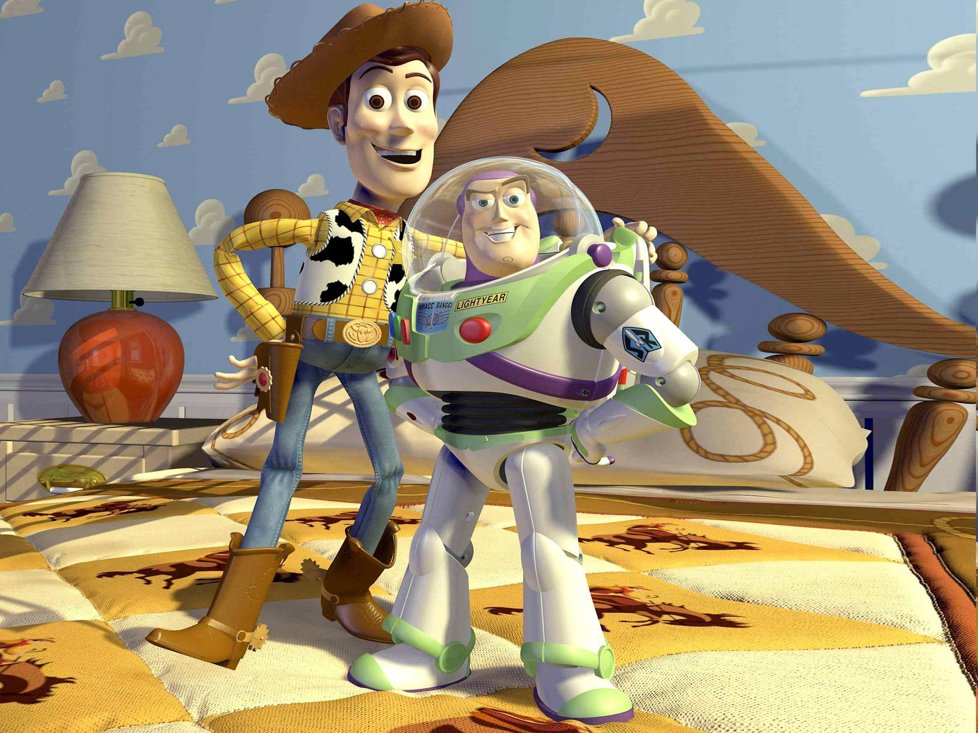 Toy Story 3 Buzz And Woody Background