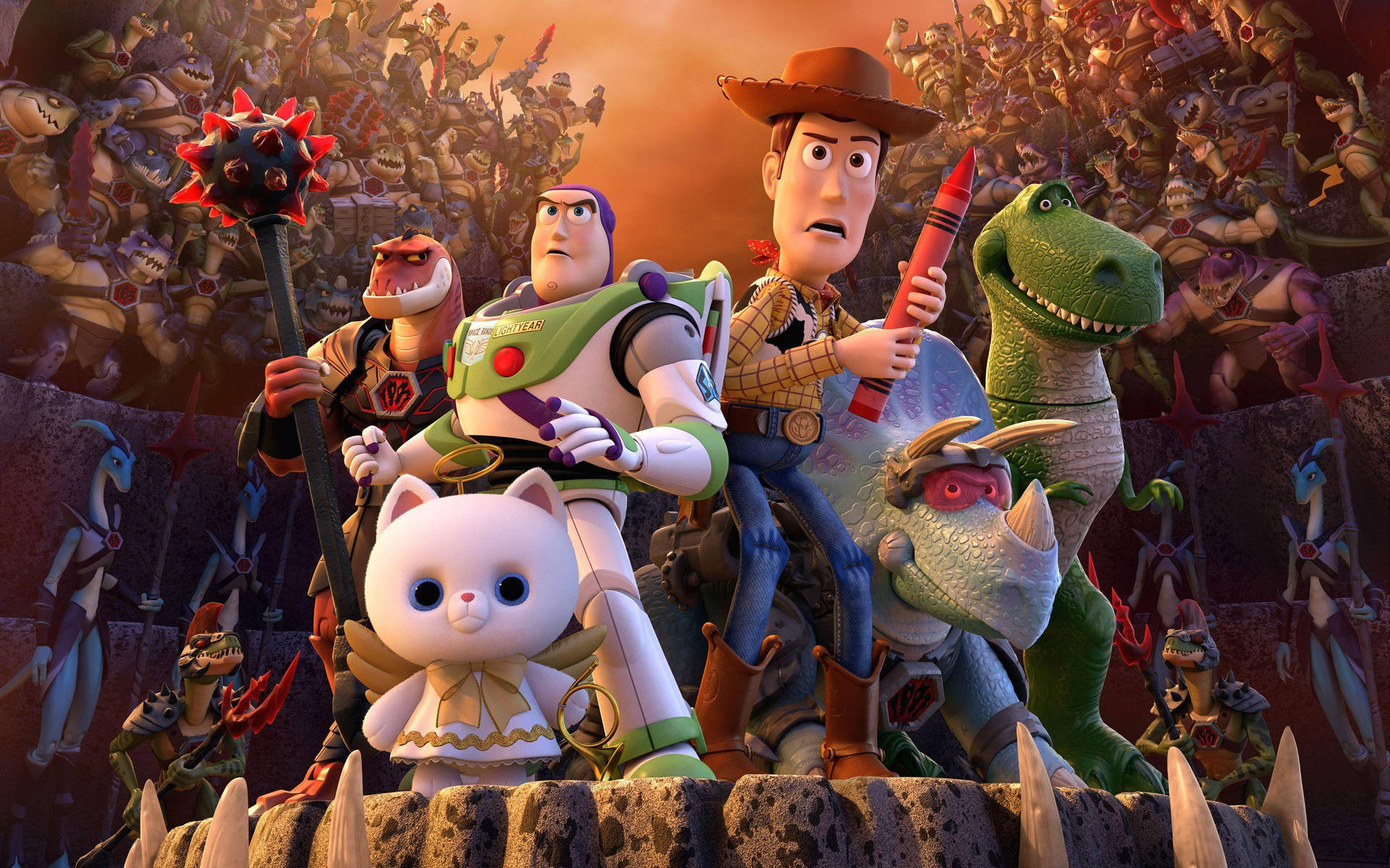 Toy Story 3 Characters Background