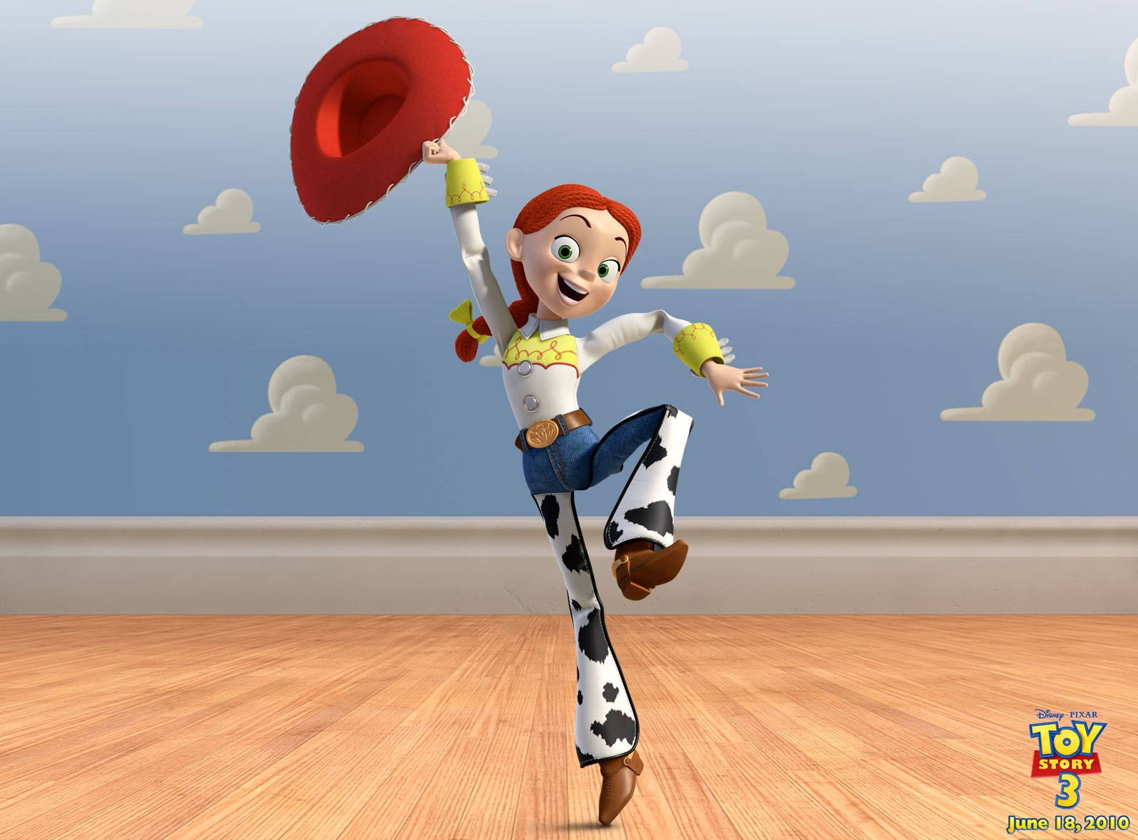 Toy Story 3 Dancing Jesse Poster