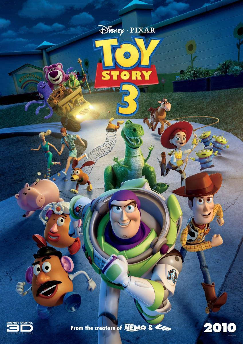 Toy Story 3 Film Poster Background