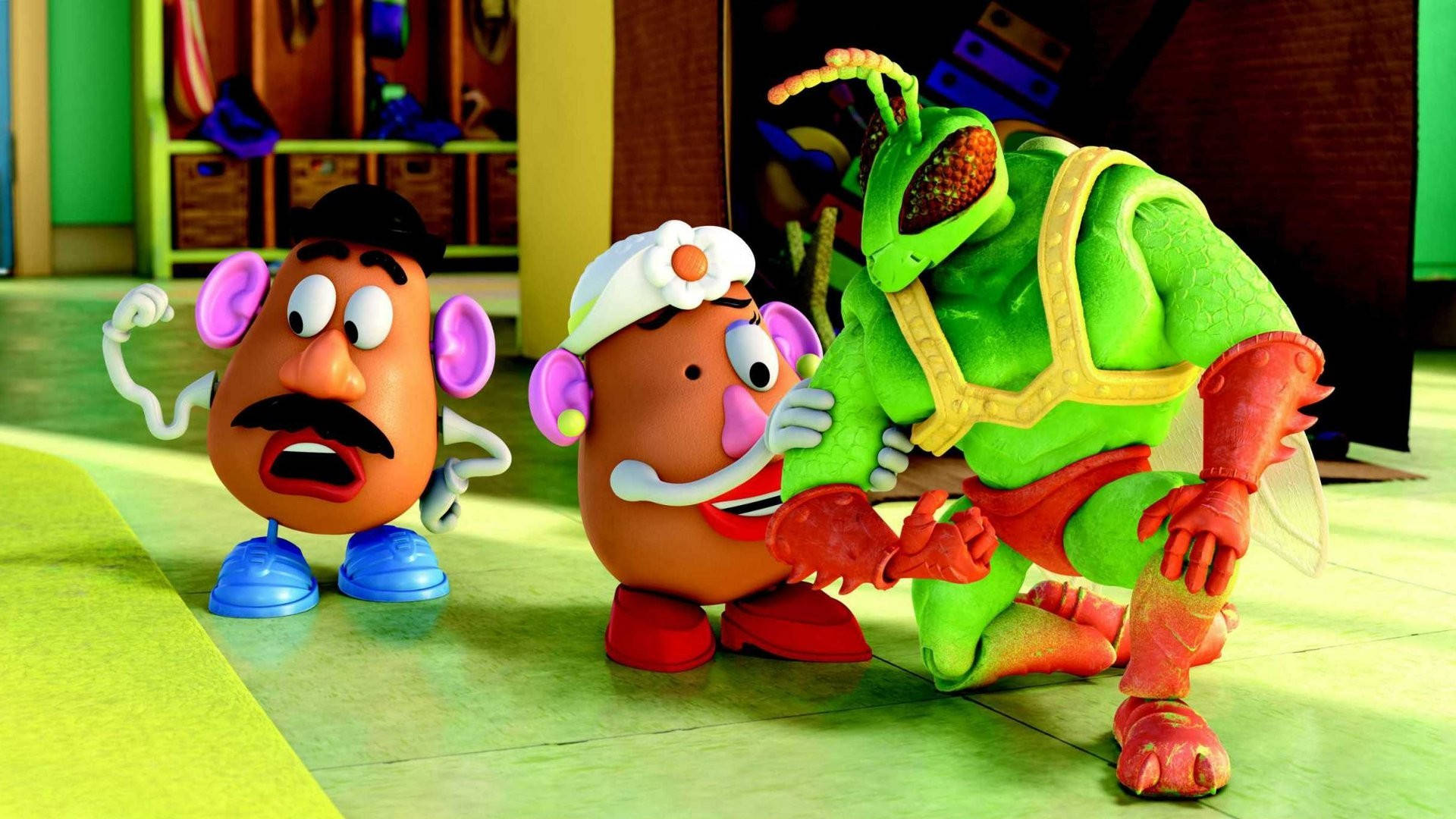 Toy Story 3 Mr. & Mrs. Potato Head Background