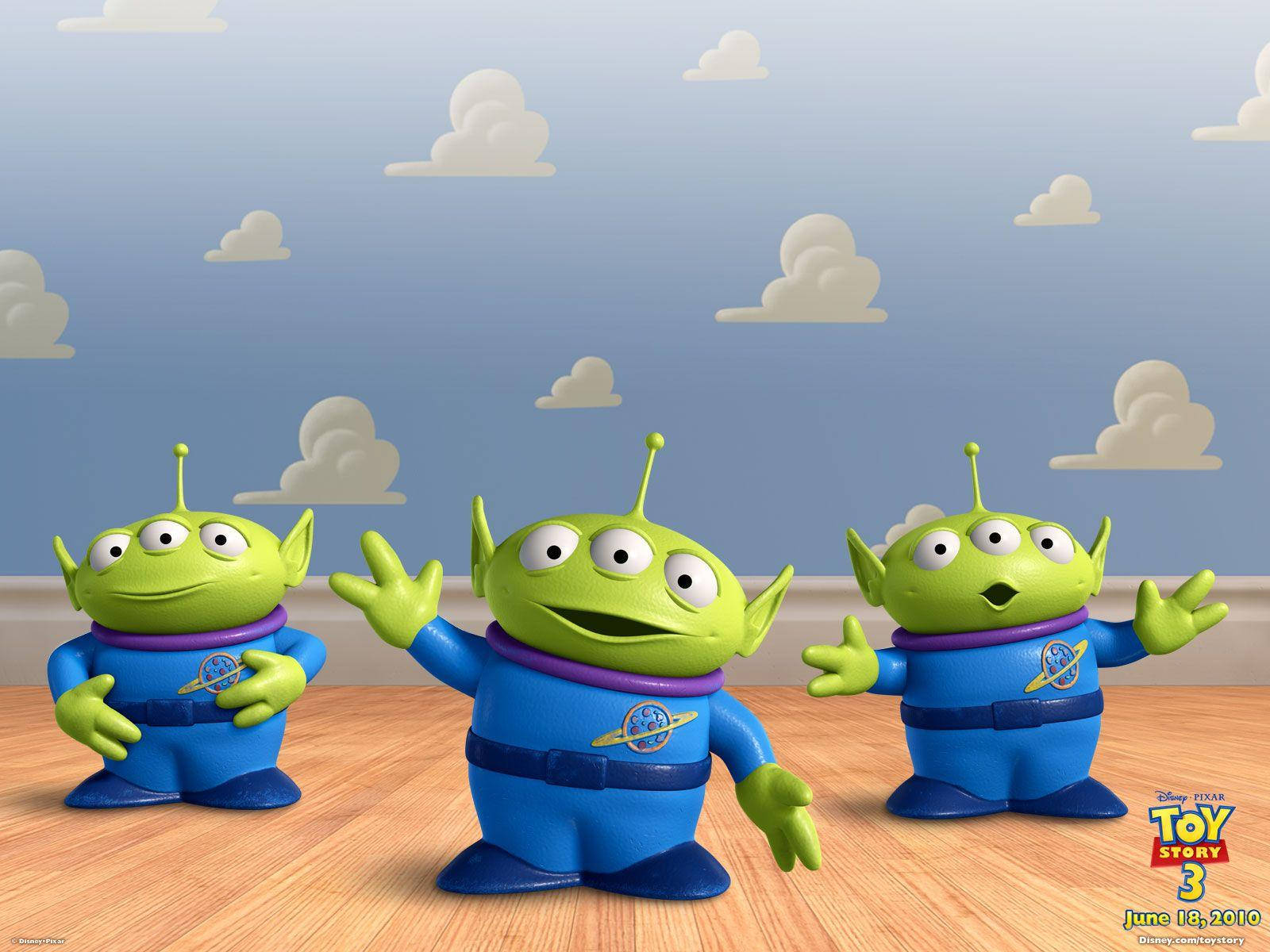 Toy Story 3 Three Aliens