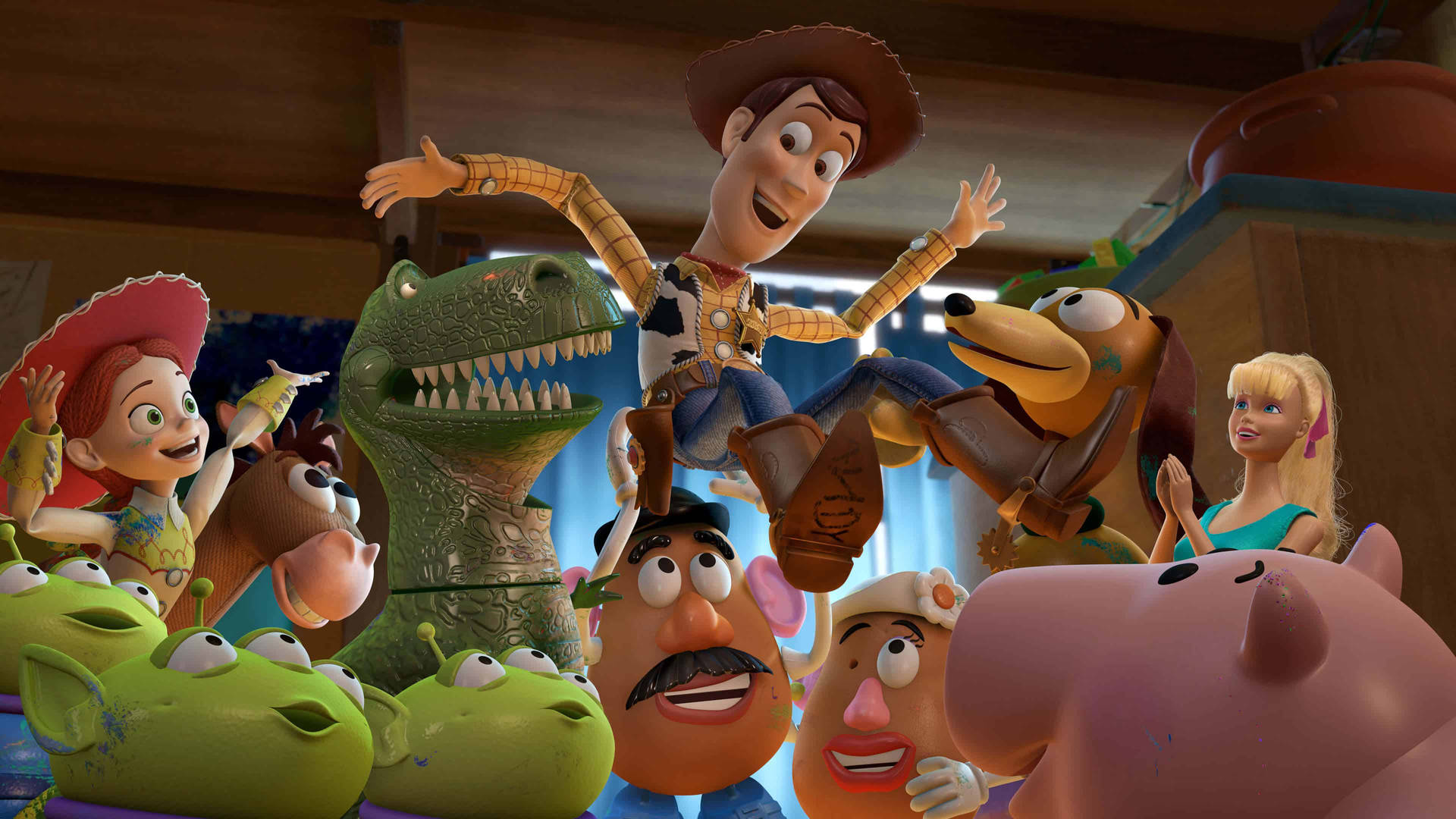 Toy Story 3 Woody With Friends