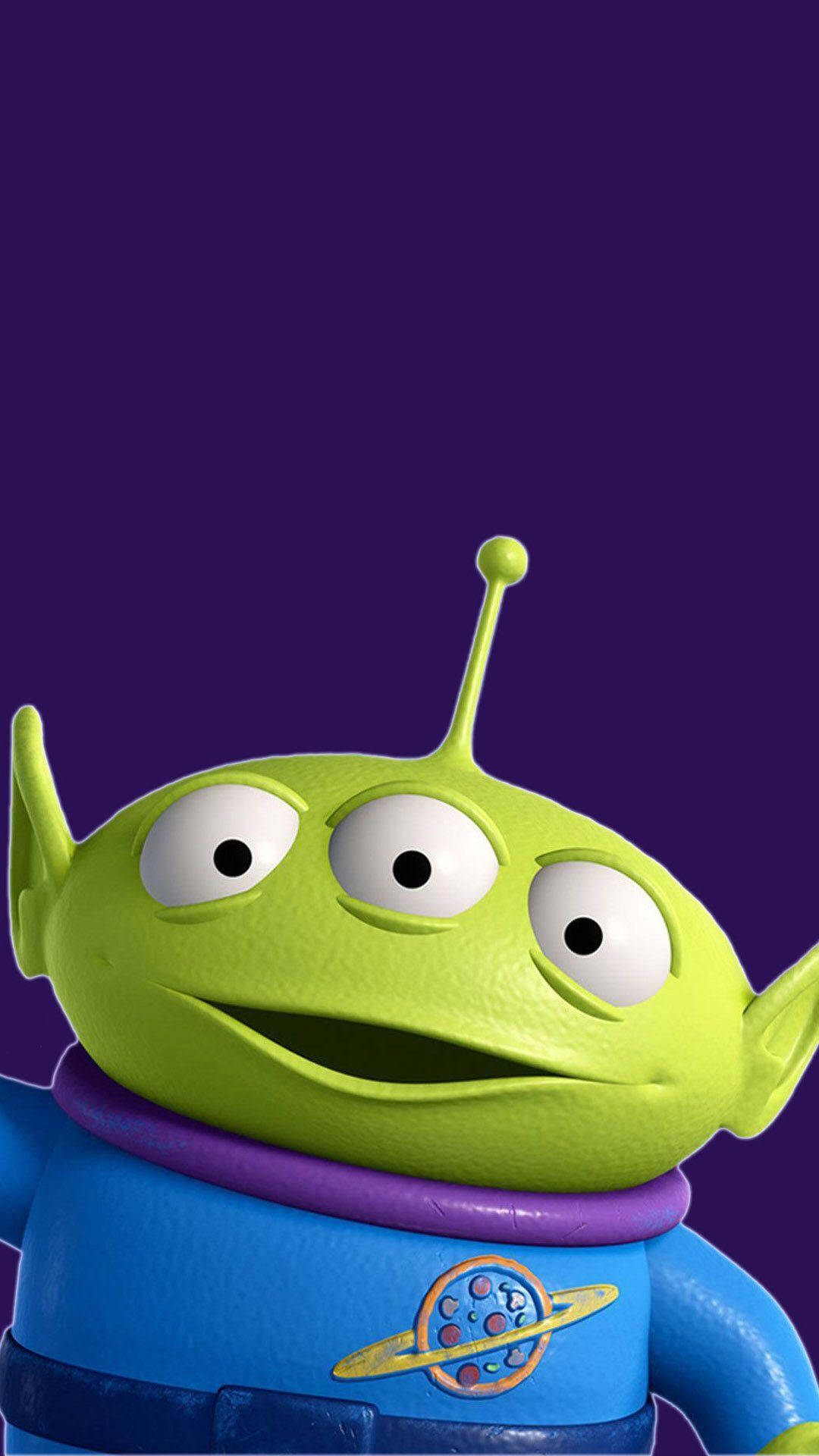 Toy Story Alien Purple Poster