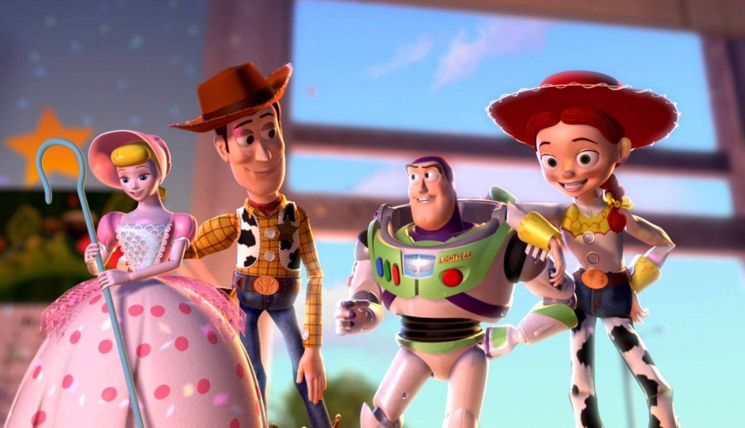 Toy Story Couple Partners Background