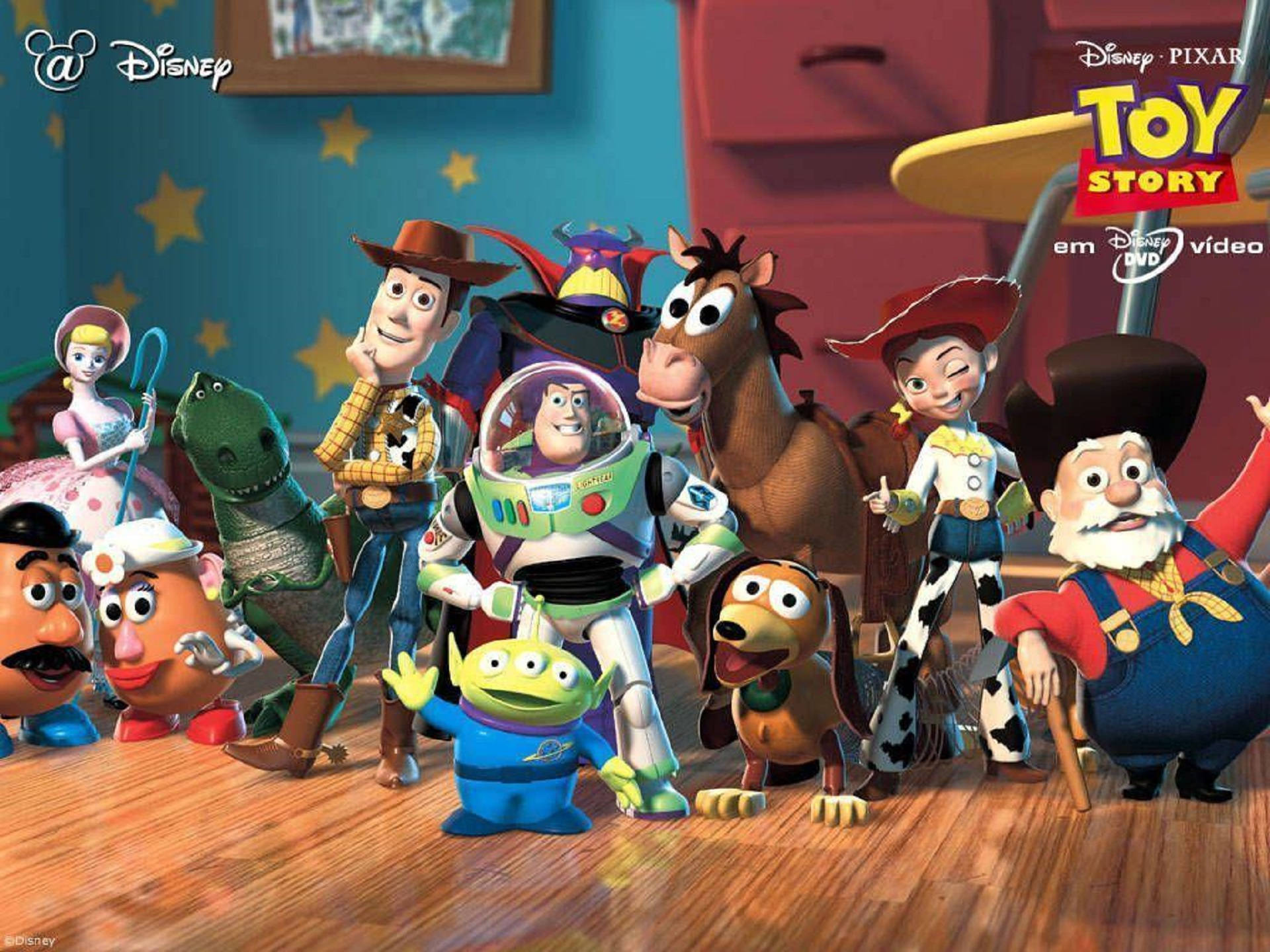 Toy Story Disney Desktop Background