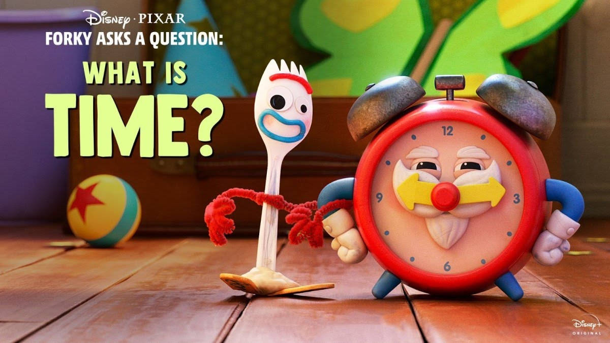 Toy Story Forky And Old Timer Background