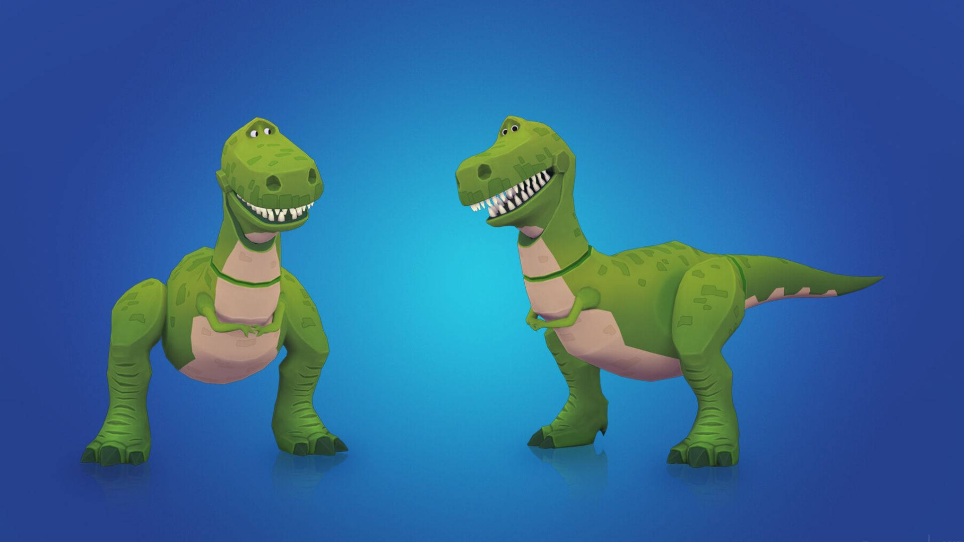 Toy Story Rex Twin Background