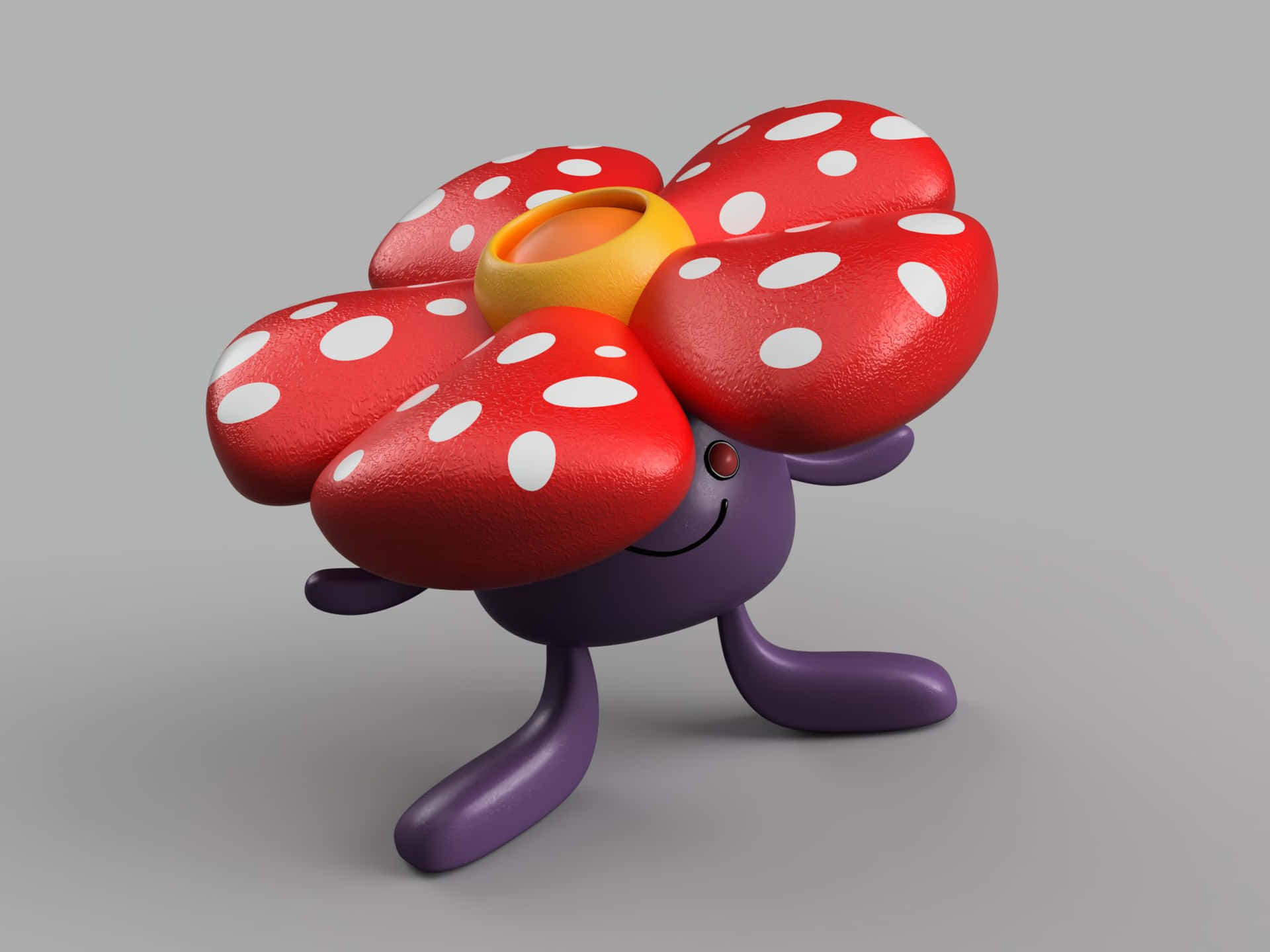 Toy Version Of Vileplume Background
