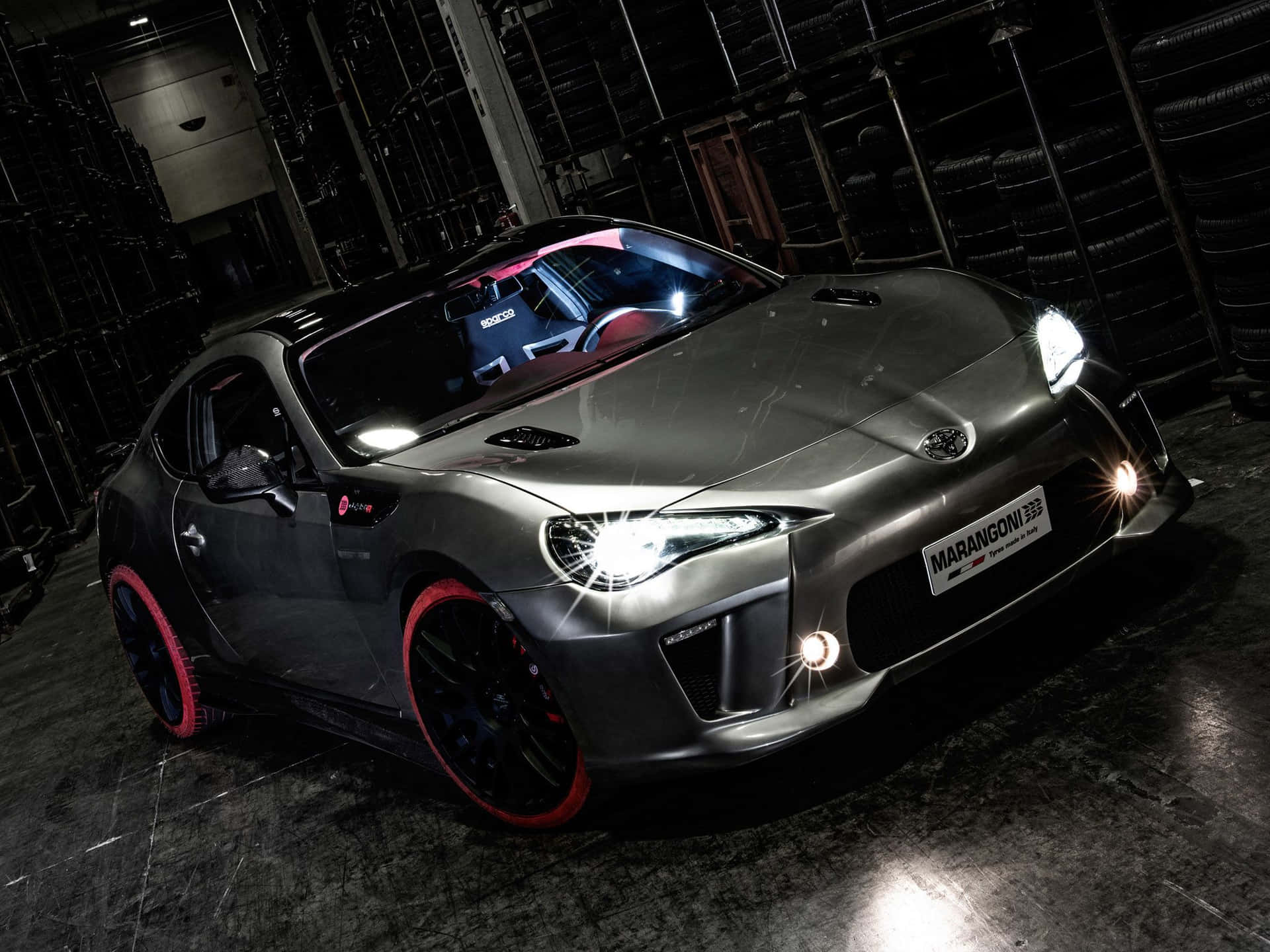 Toyota 86 - A Powerful Sports Coupe Background