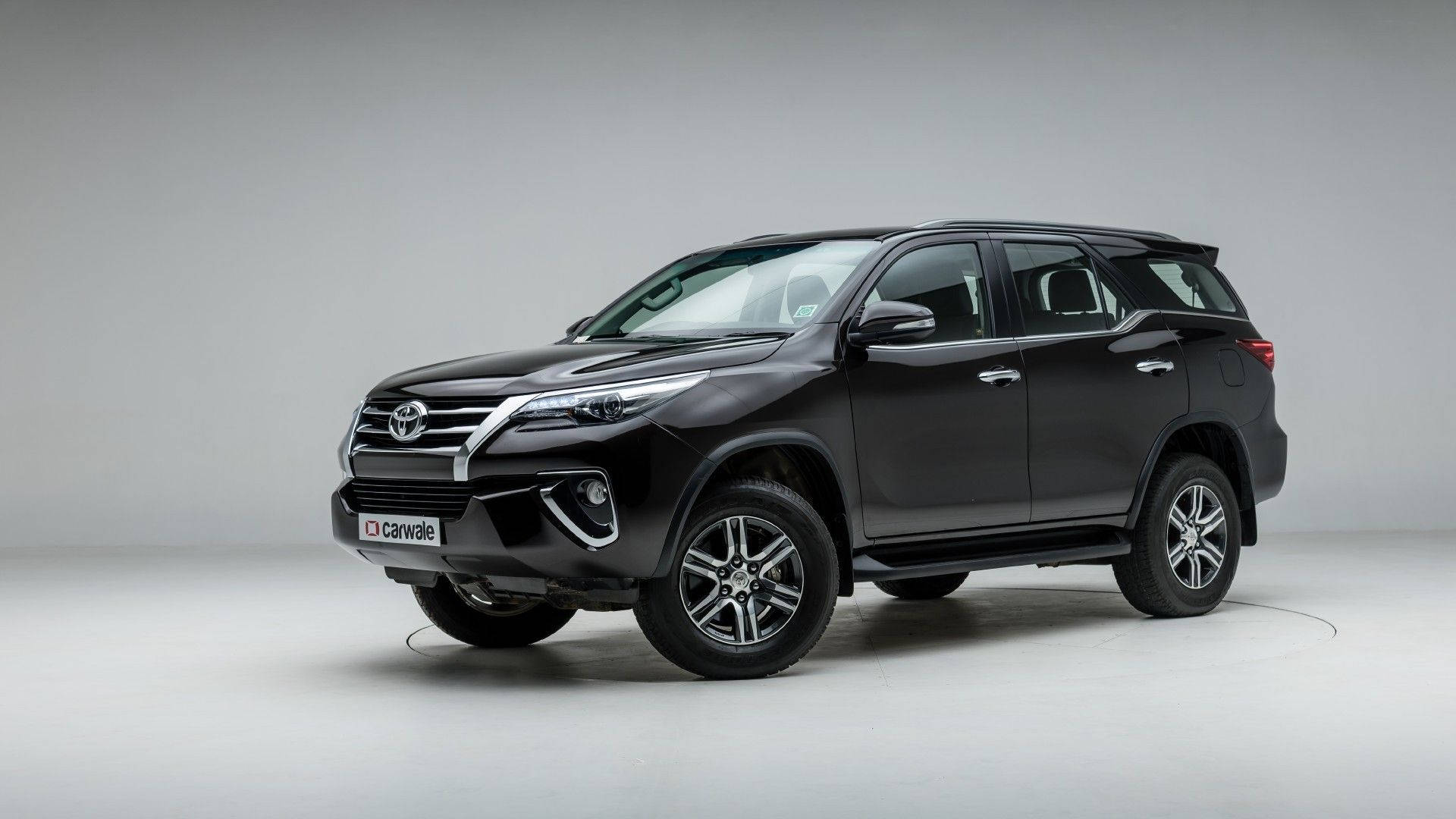 Toyota Fortuner Attitude Black Model Background