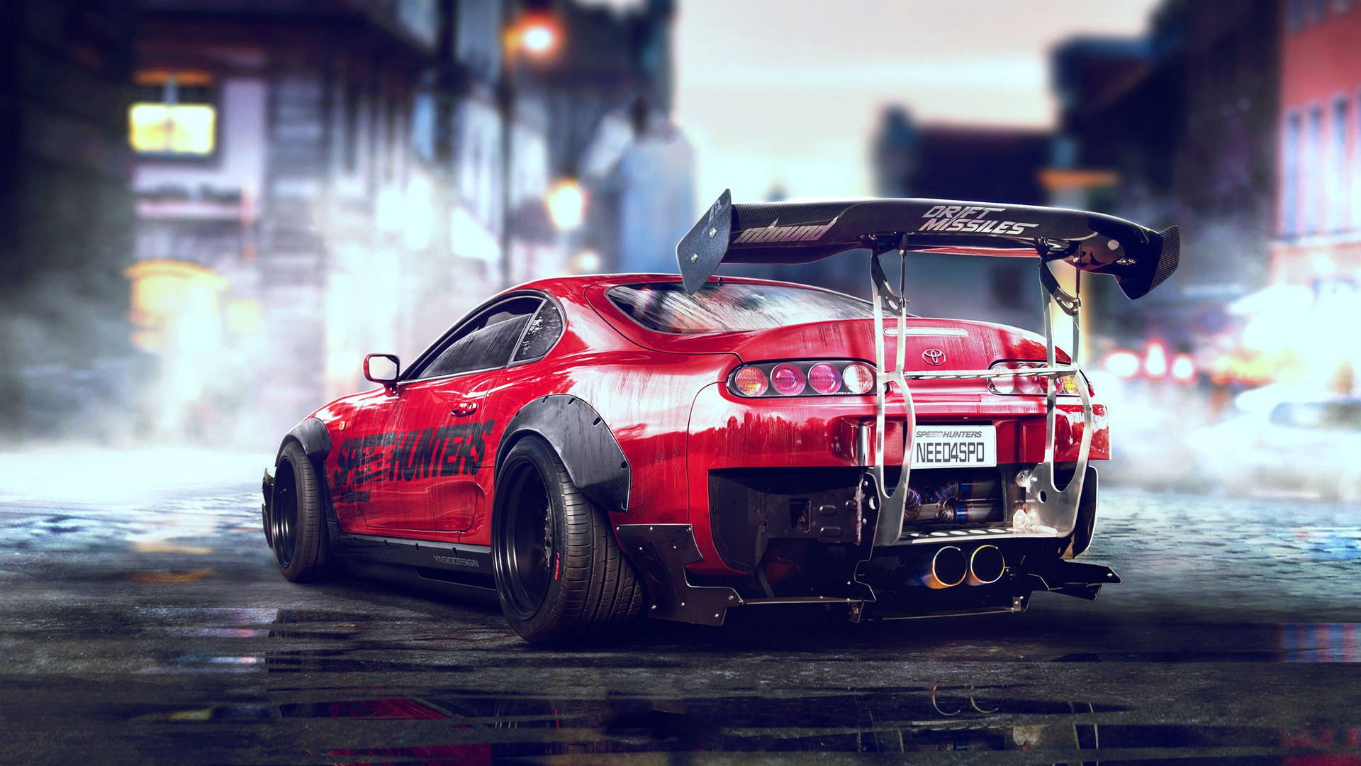 Toyota Supra Mk4 Need For Speed Desktop Background