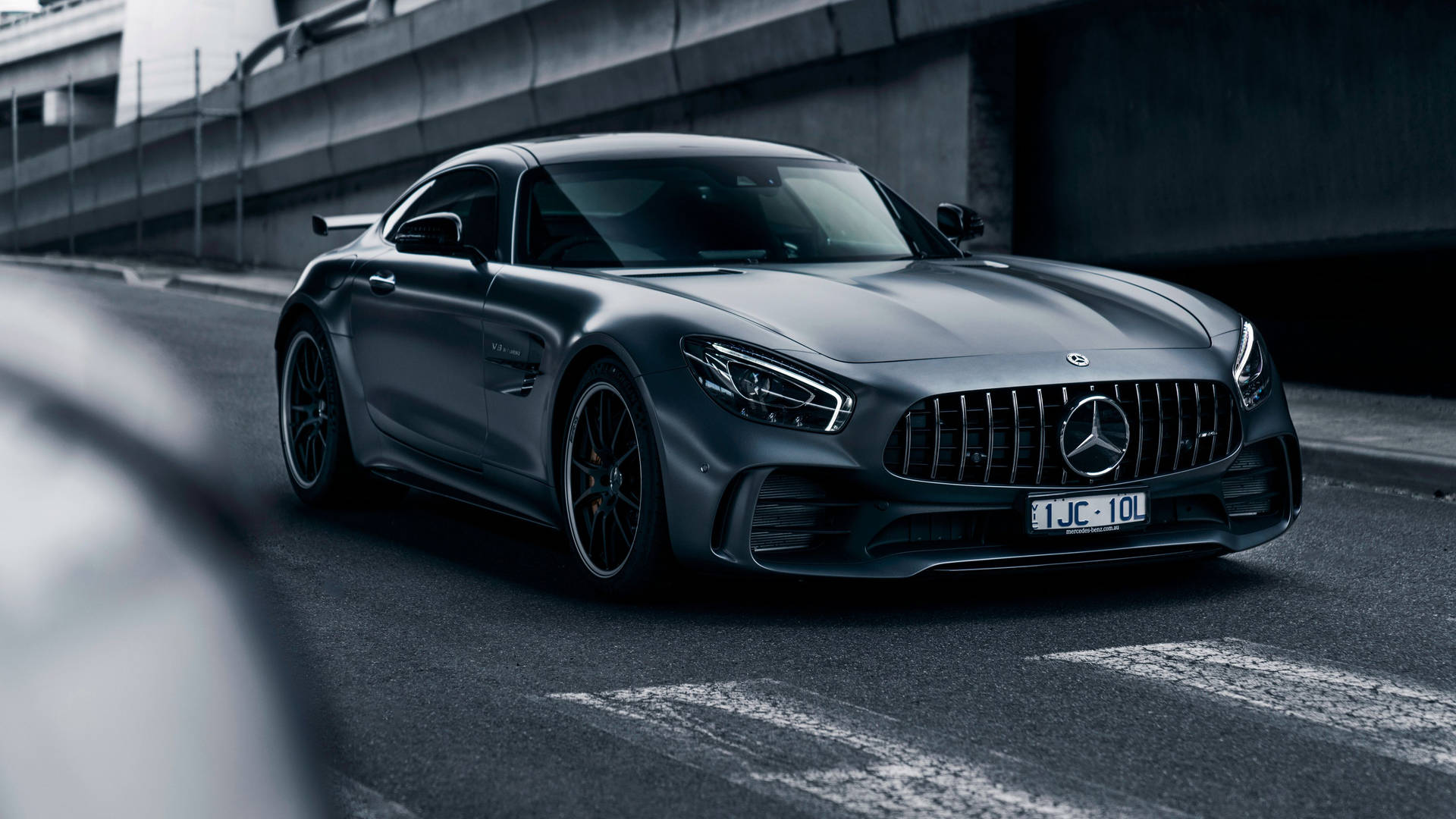 Track Monster 2018 Mercedes Amg Gtr Background