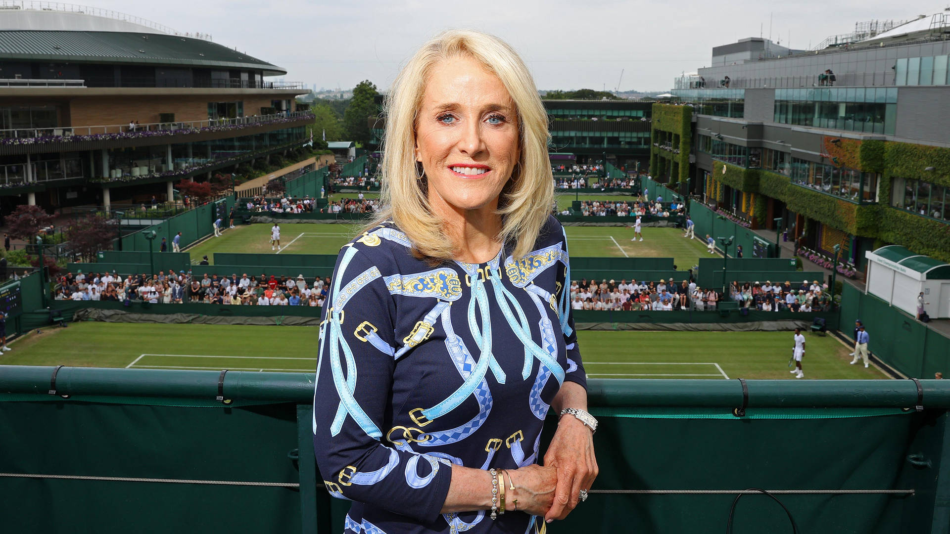 Tracy Austin Tennis Court Background