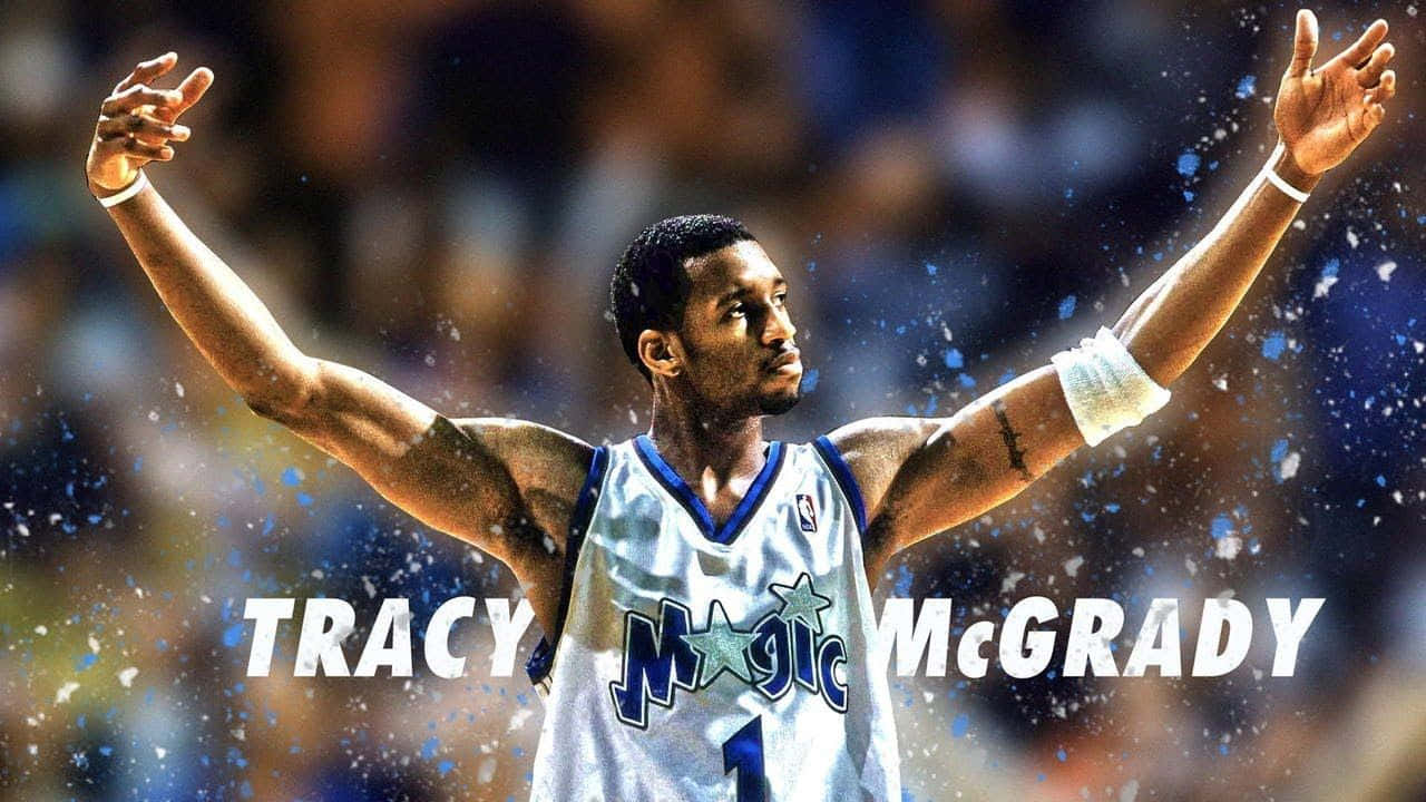 Tracy Mcgrady In Action Background
