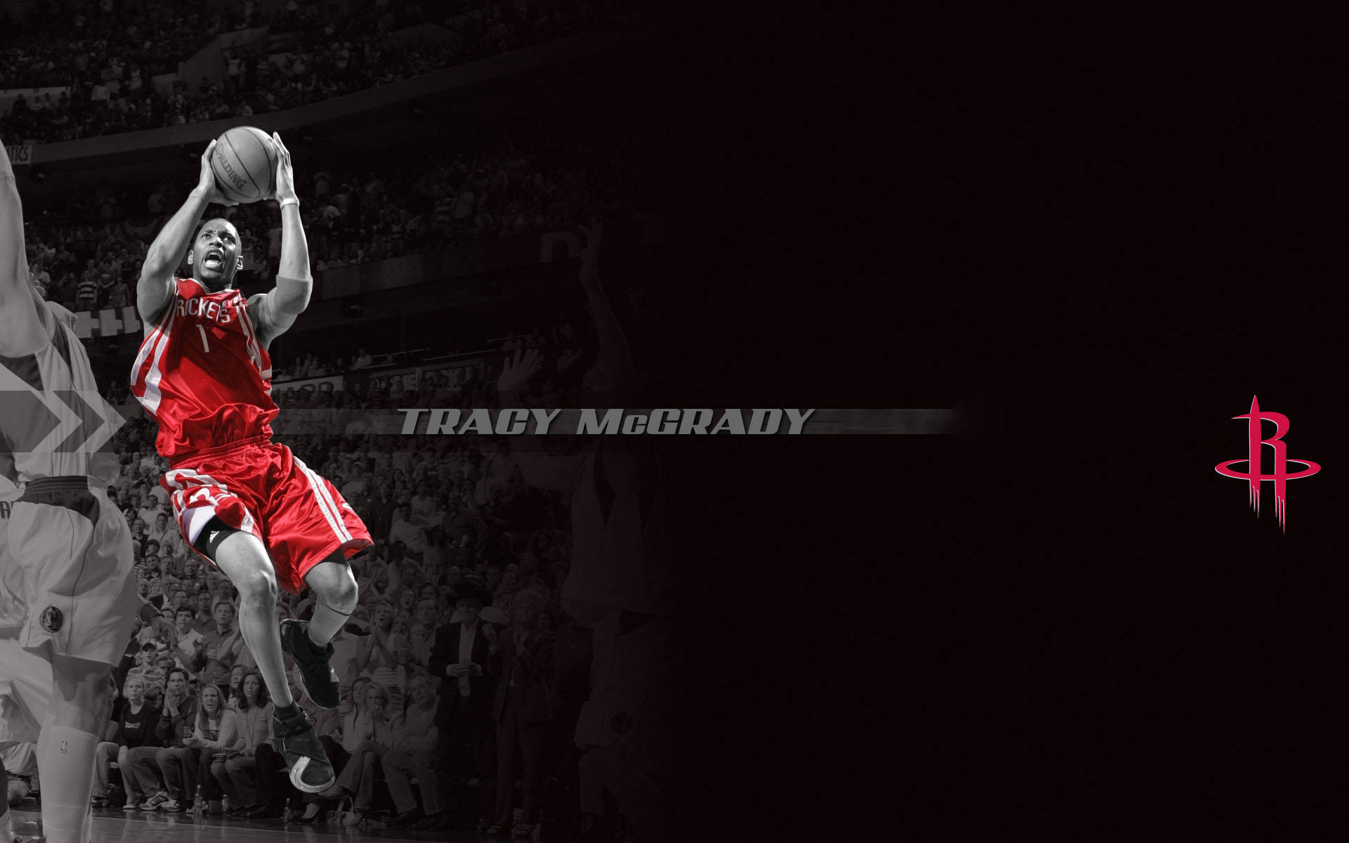 Tracy Mcgrady Of Houston Rockets