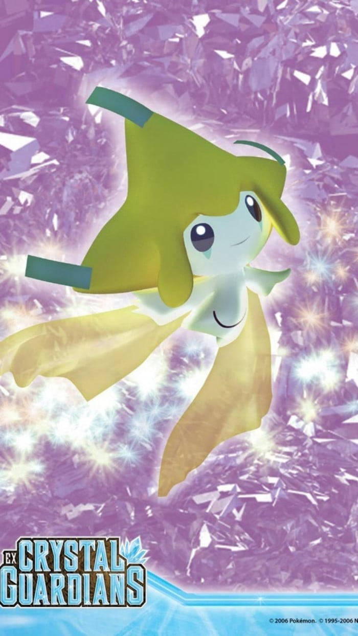 Trading Card Pokémon Jirachi Background