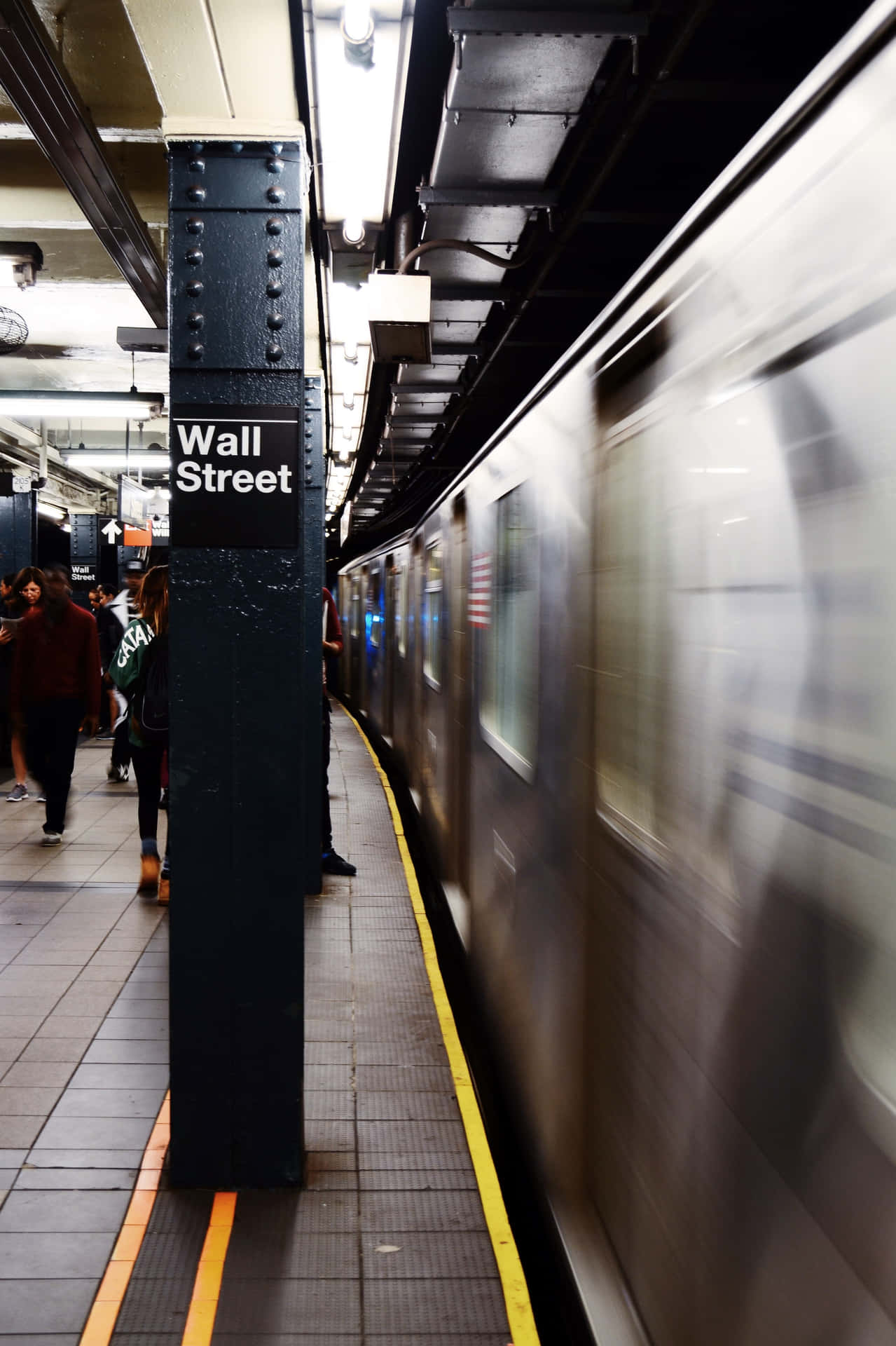 Trading On Wall Street Background