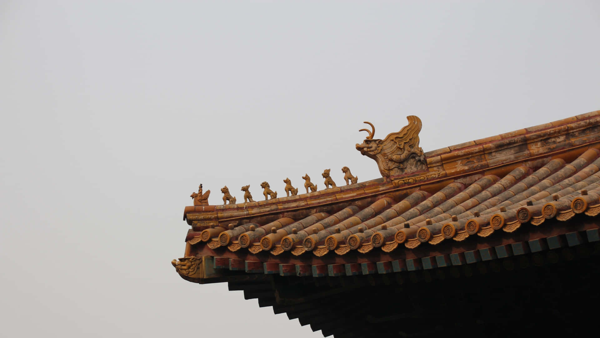 Traditional Chinese The Forbidden City Background