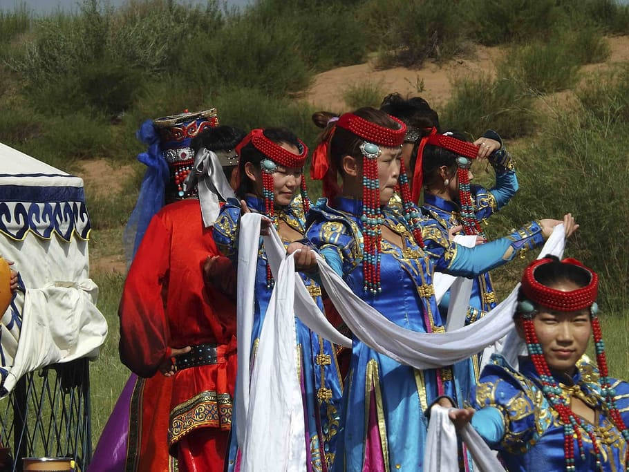 Traditional Dance Of The Mongolias