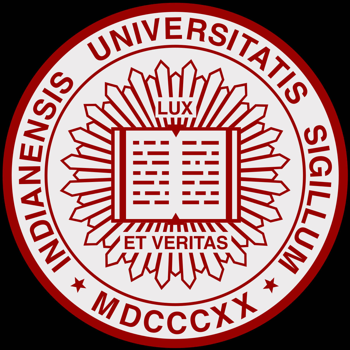 Traditional Indiana University Bloomington Logo Background