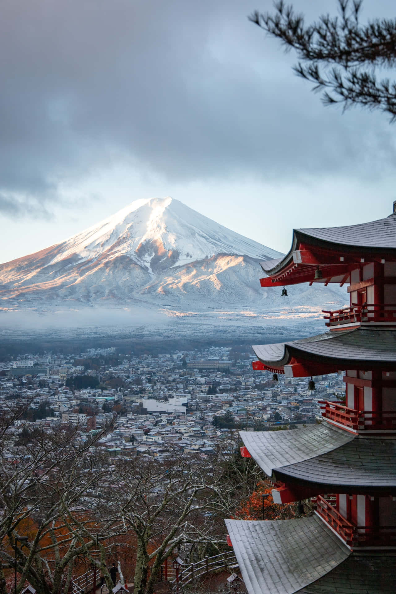 Traditional Japanese Architecture Background