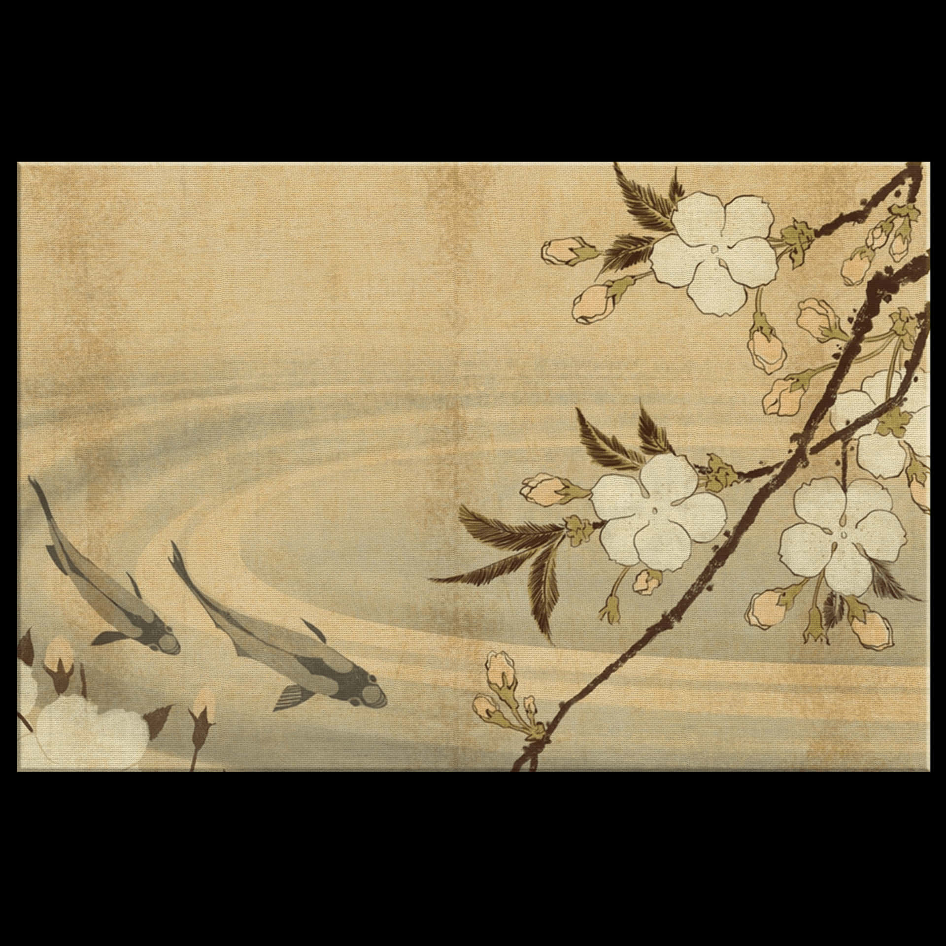 Traditional Japanese Art 2000 X 2000 Background
