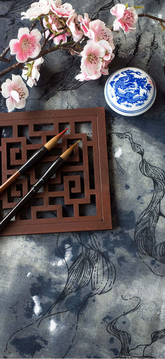 Traditional Korean Dining Setup