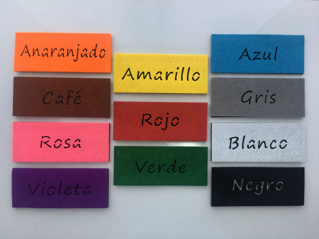 Traducción De Inglés A Español Con Colores Vibrantes