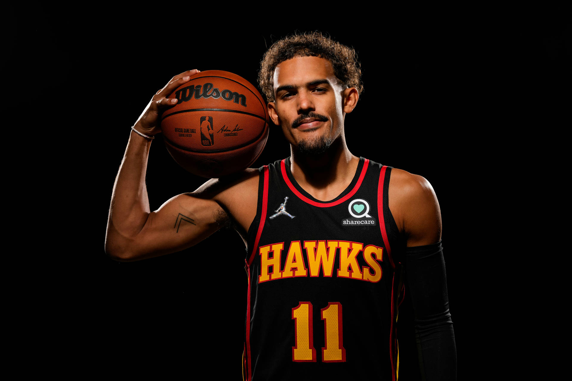 Trae Young Hawks Point Guard