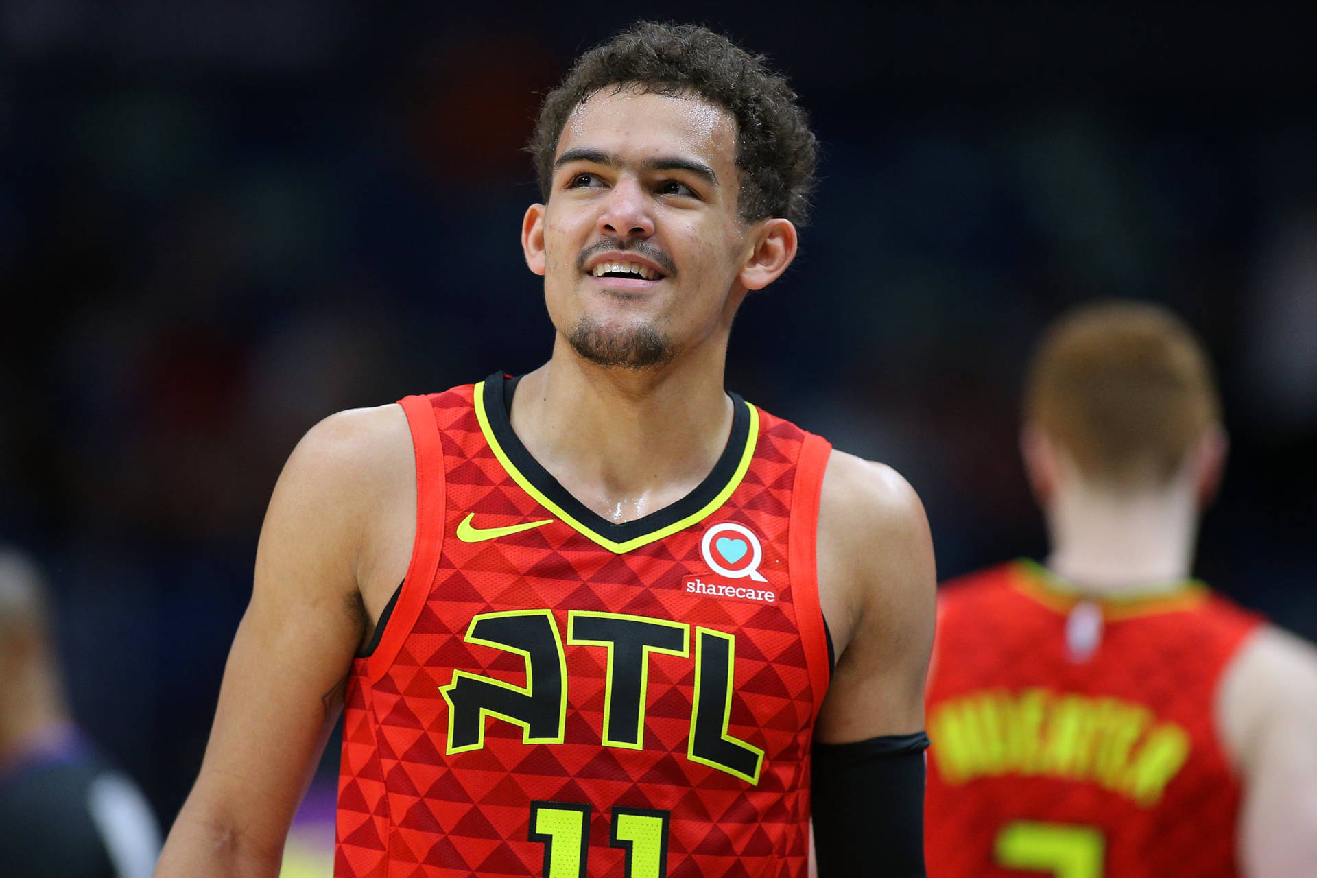 Trae Young Red Atl Jersey