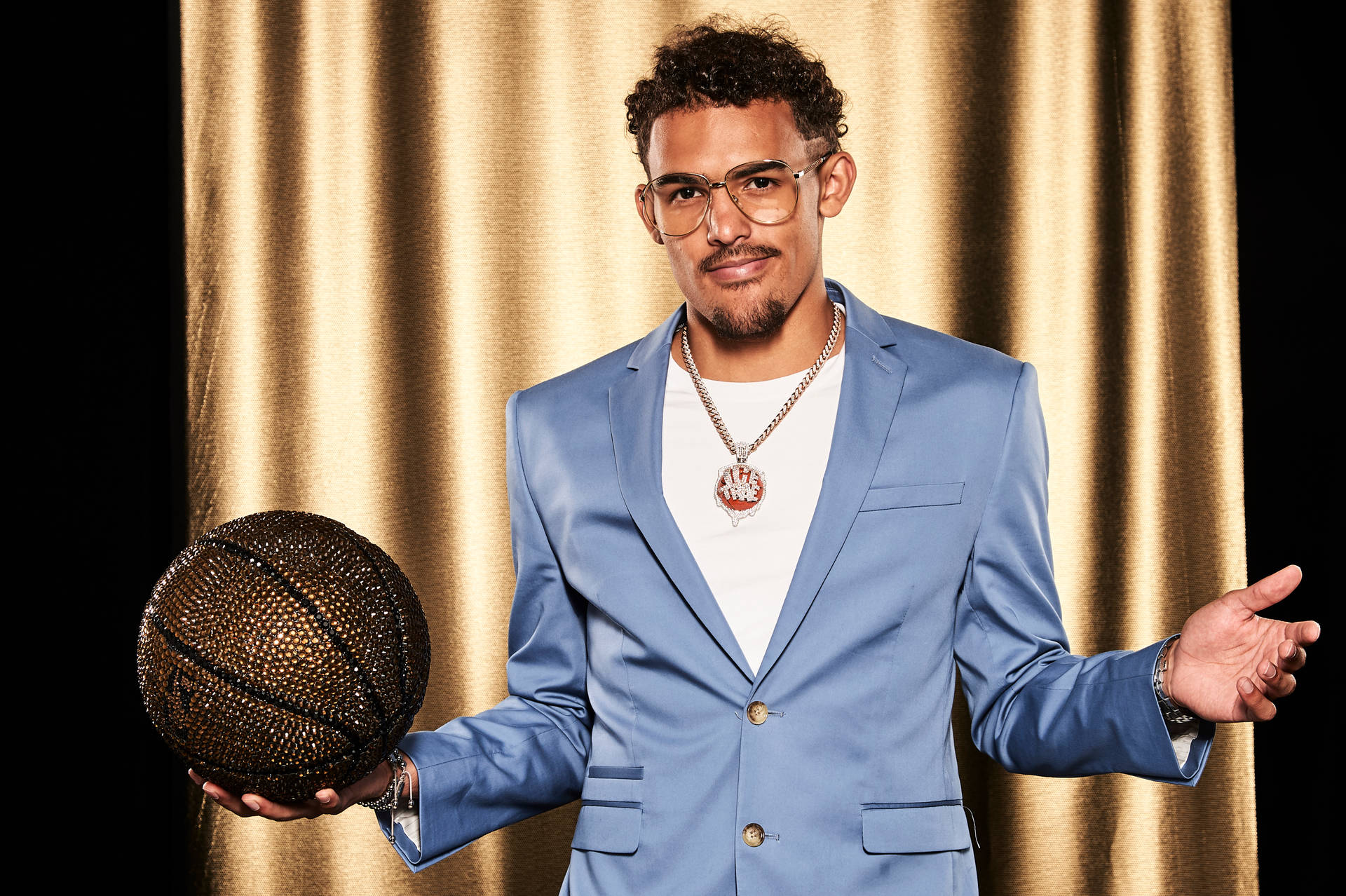 Trae Young Rookie Of The Year Background
