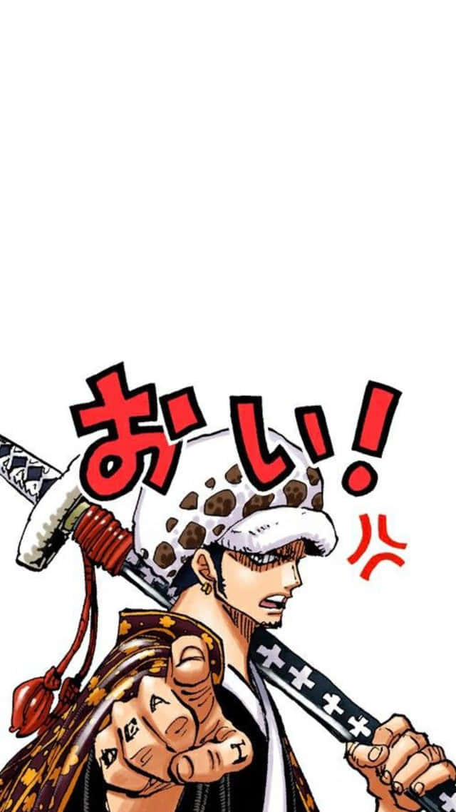 Trafalgar Law, A Pirate Captain Of The Worst Generation In The Series One Piece.