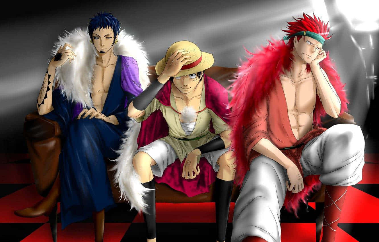 Trafalgar Law, The Courageous Captain Of The Heart Pirates Background