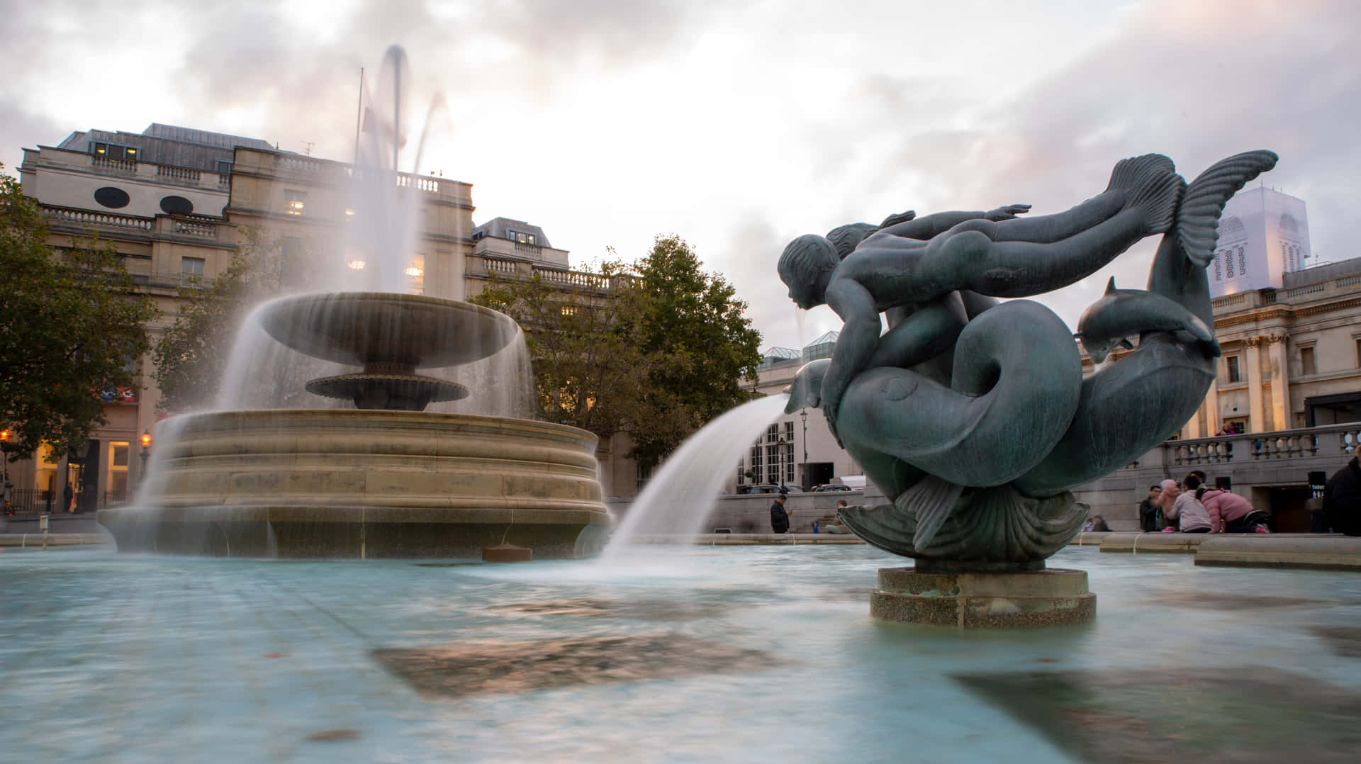 Trafalgar Square Mermaid Sculpture