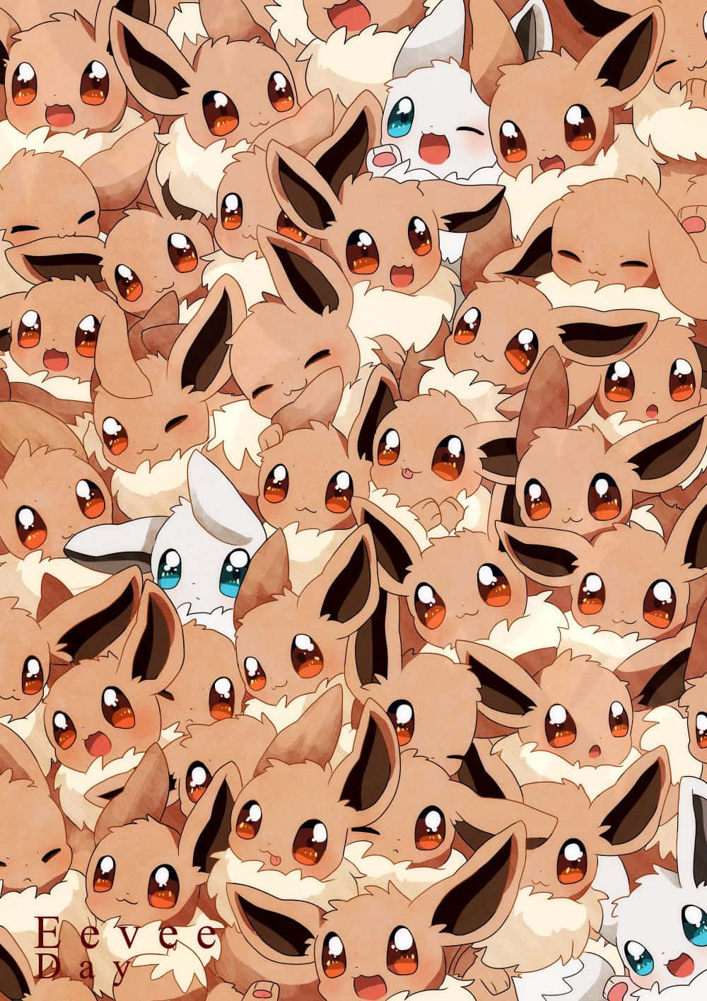Train Hard And Become A Pokémon Master With Eevee! Background