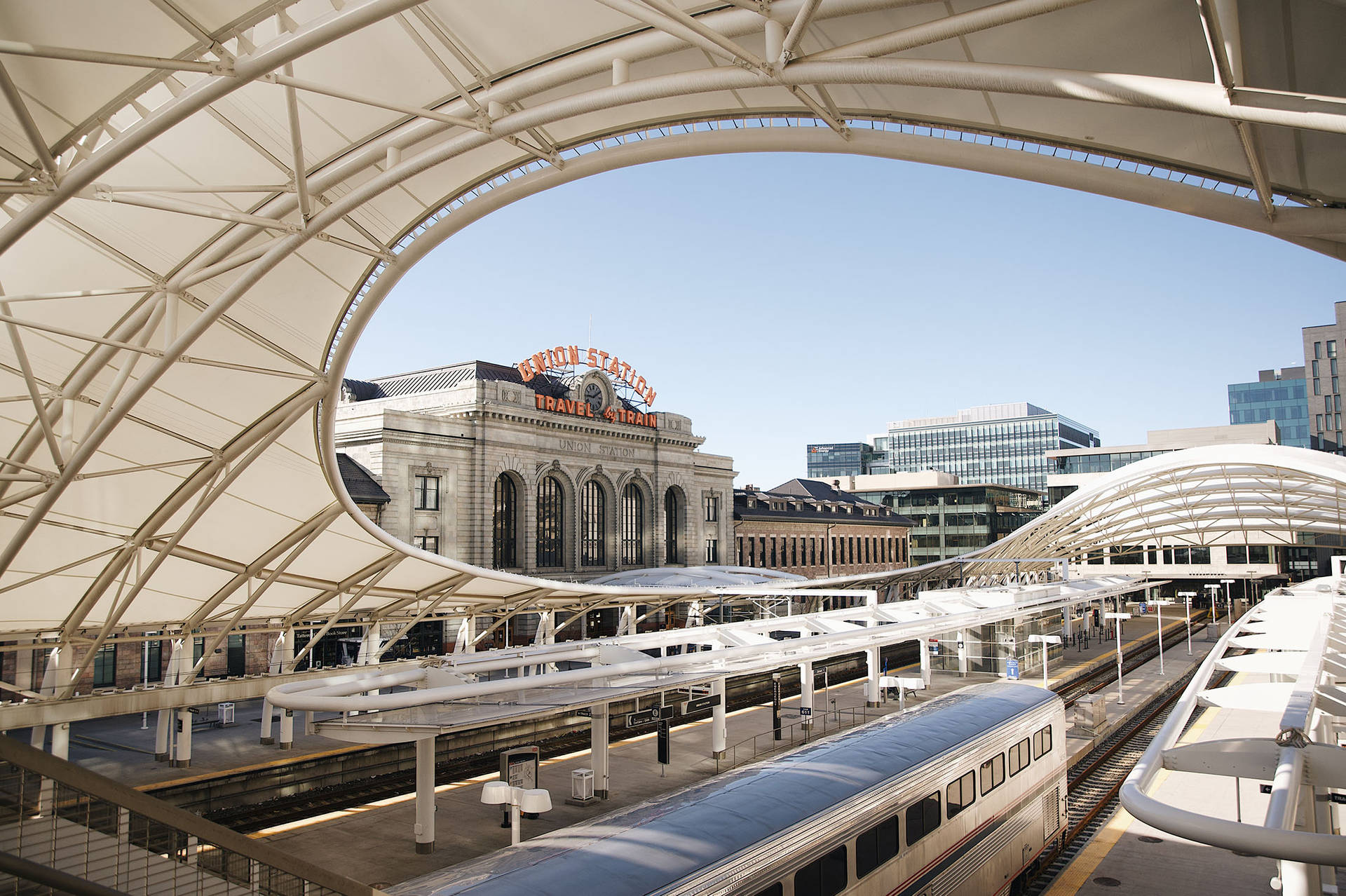 Train Tracks Of Union Station